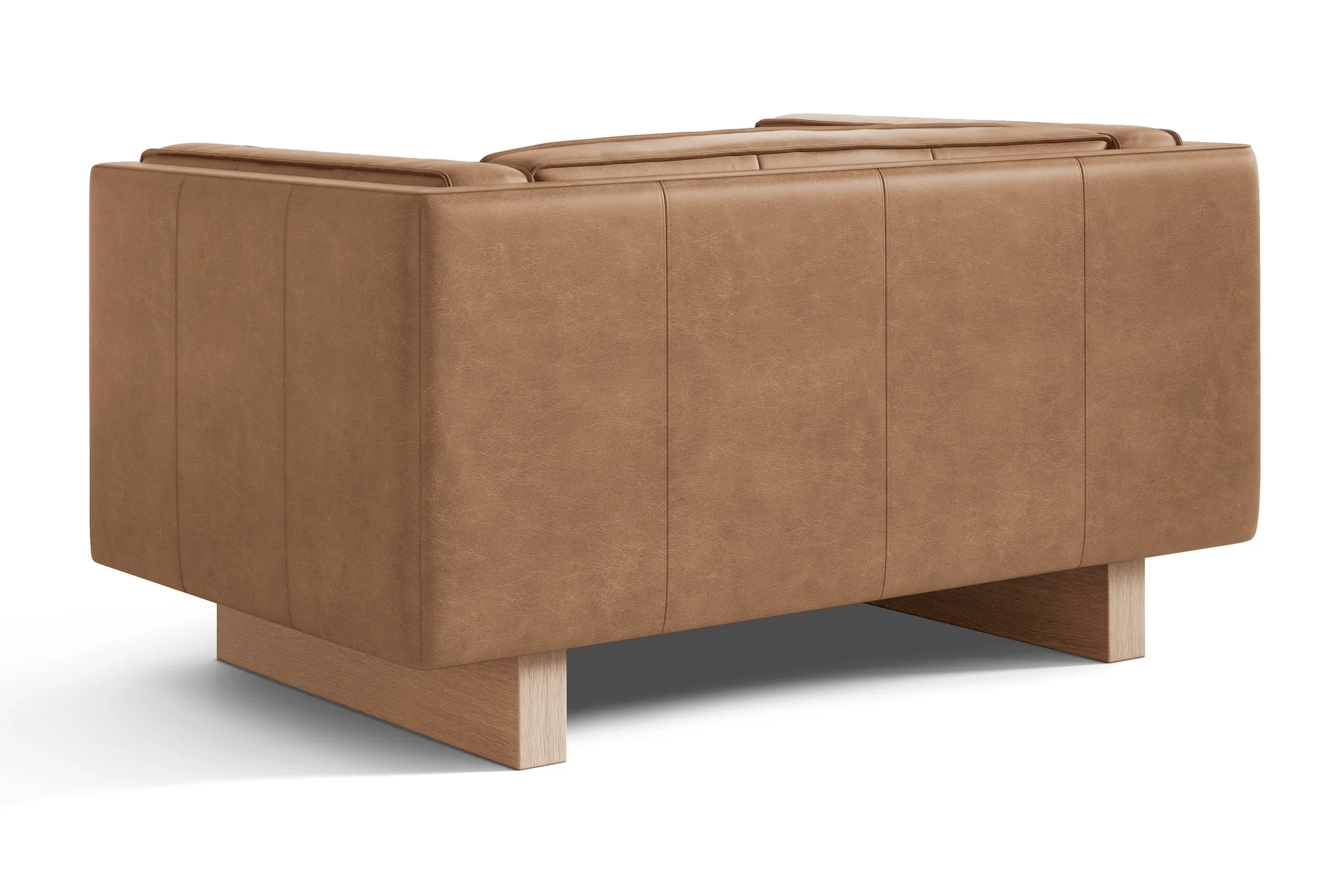 Alaina Leather Accent Chair - Image 7