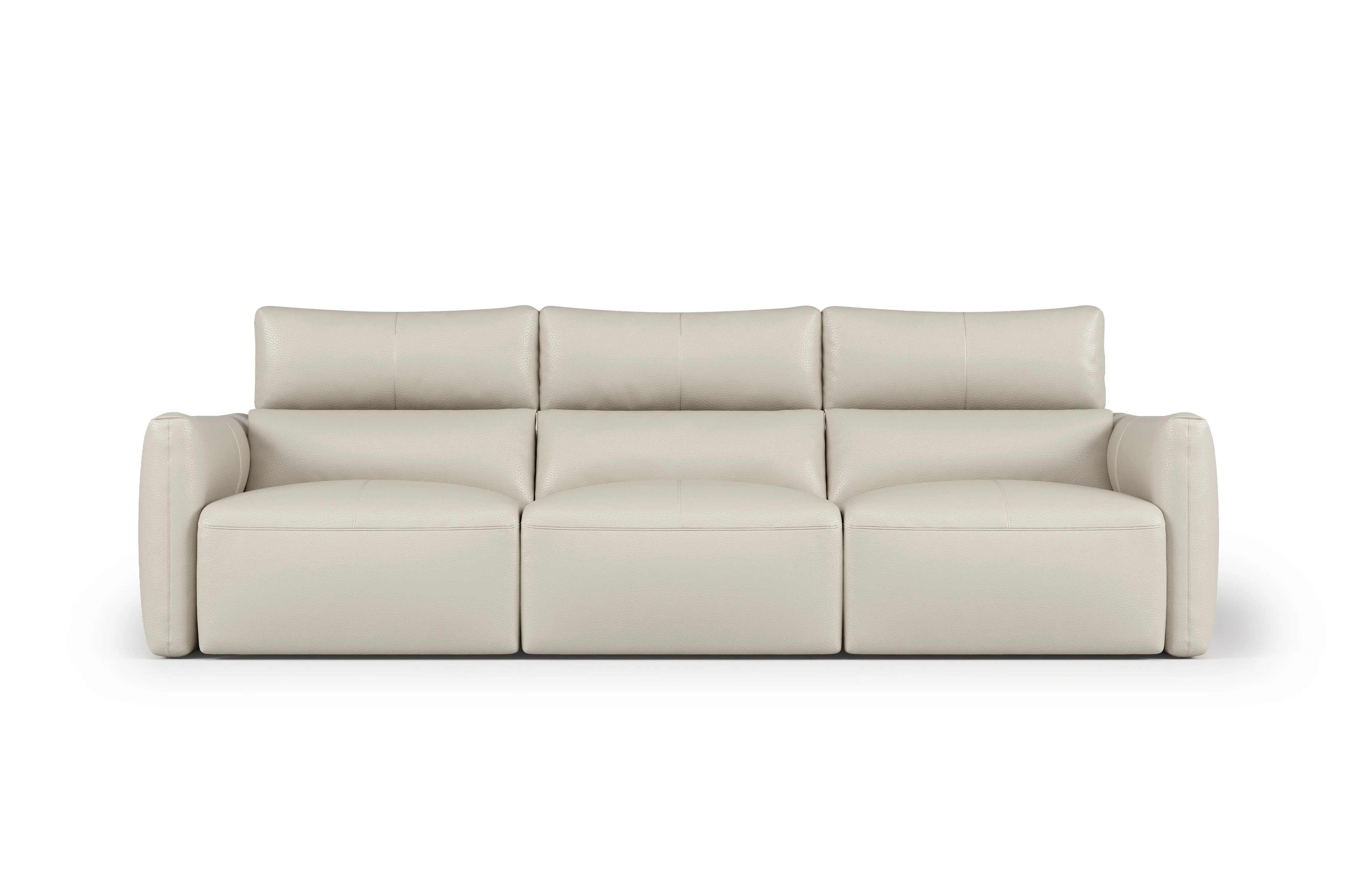 Alessia Leather Recliner Lounge - Image 8