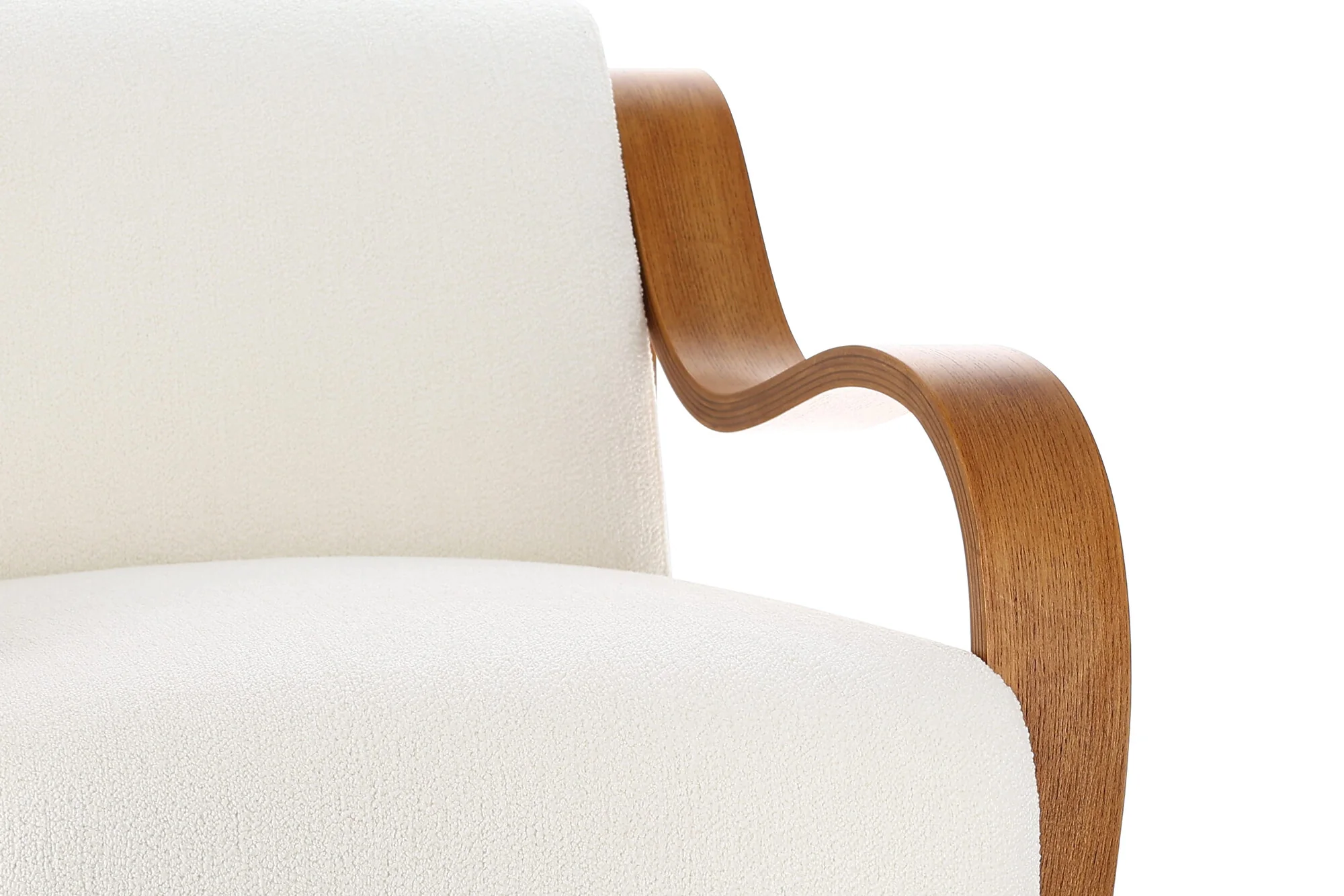 Alexis Boucle Accent Chair - Image 11