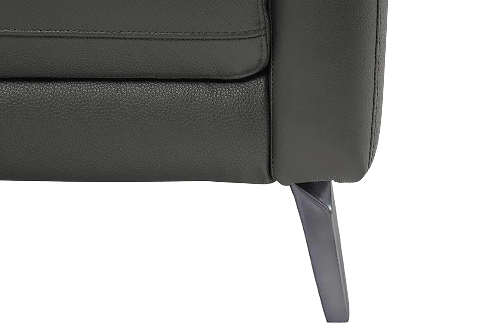 Andria Leather Reclining Sectional Lounge - Image 15