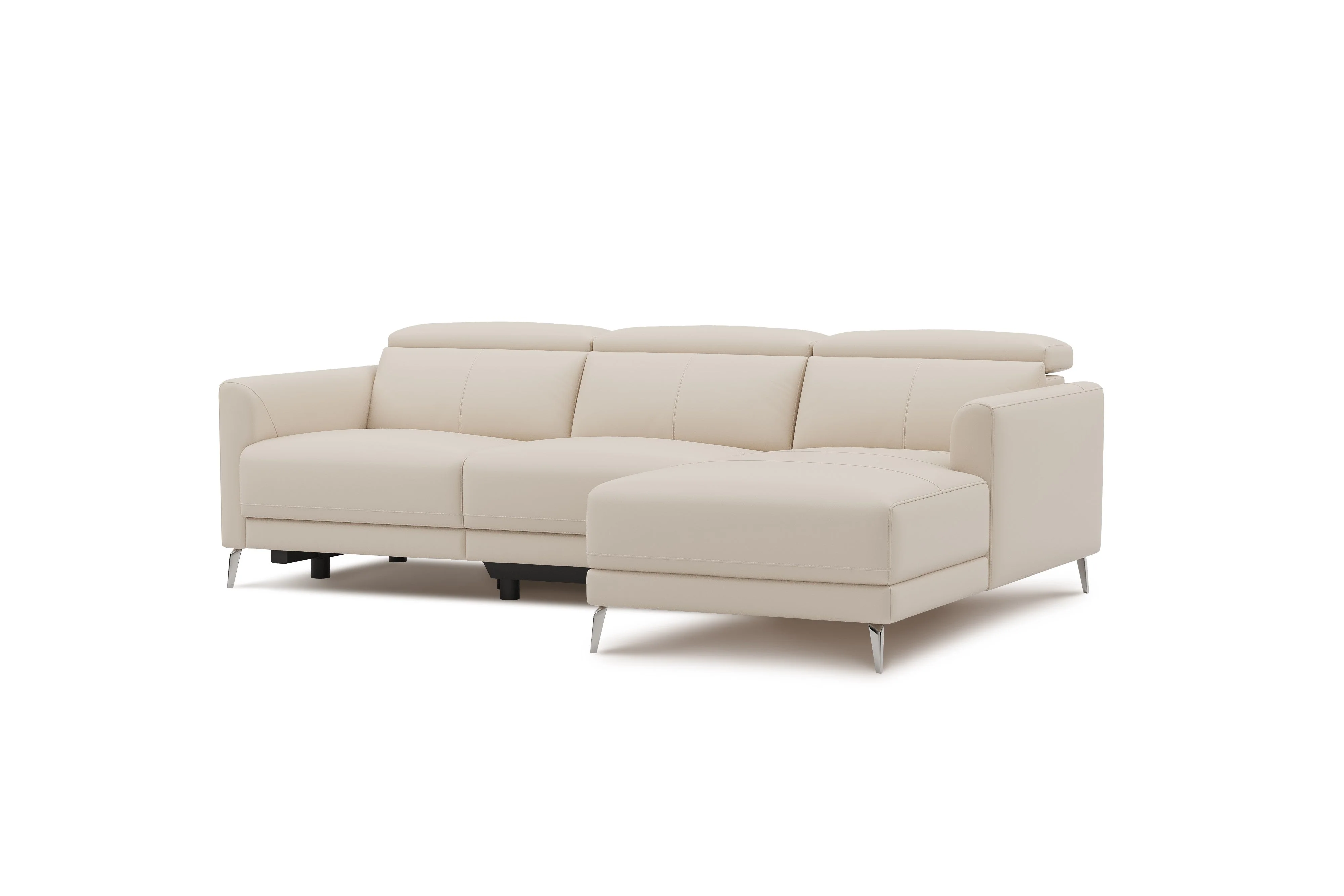 Andria Leather Reclining Sectional Lounge - Image 85