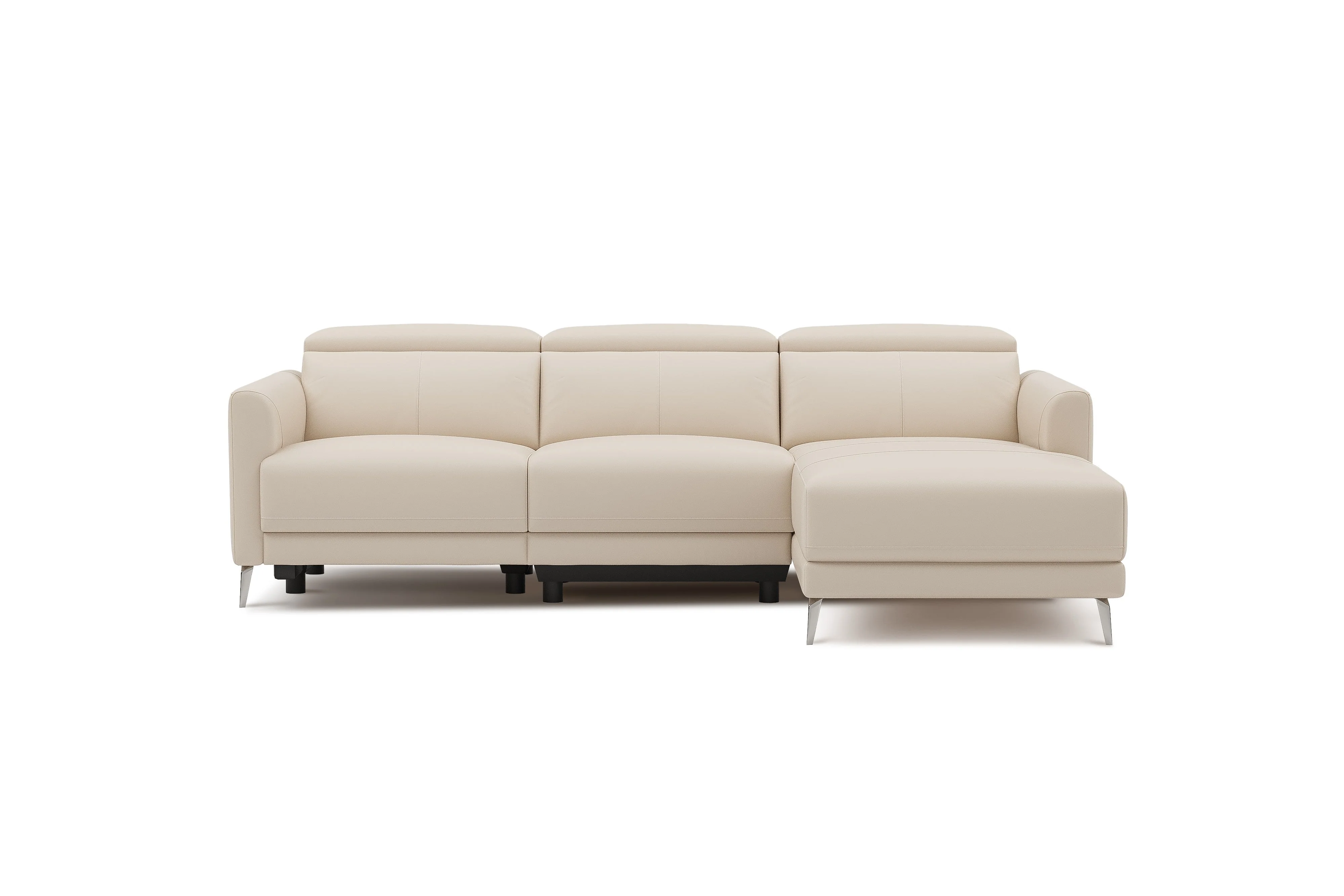 Andria Leather Reclining Sectional Lounge - Image 86