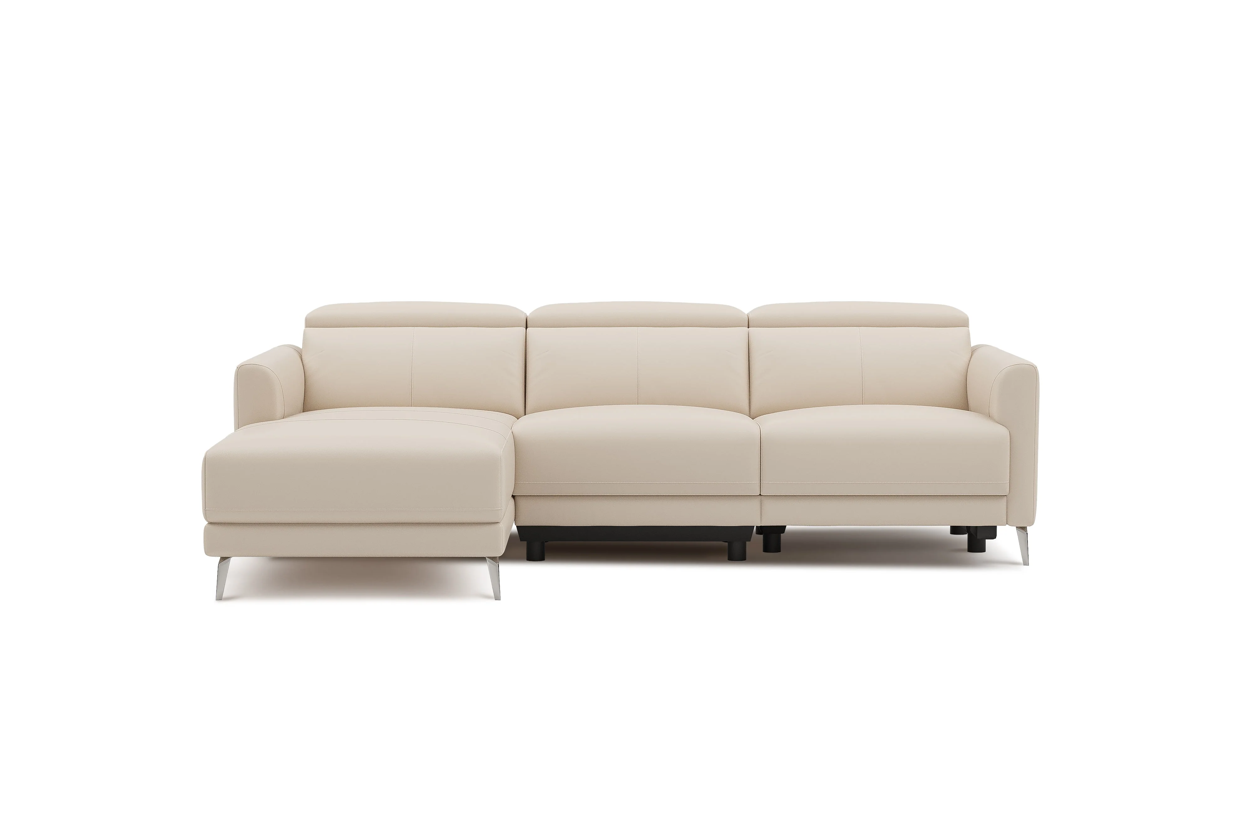 Andria Leather Reclining Sectional Lounge - Image 97