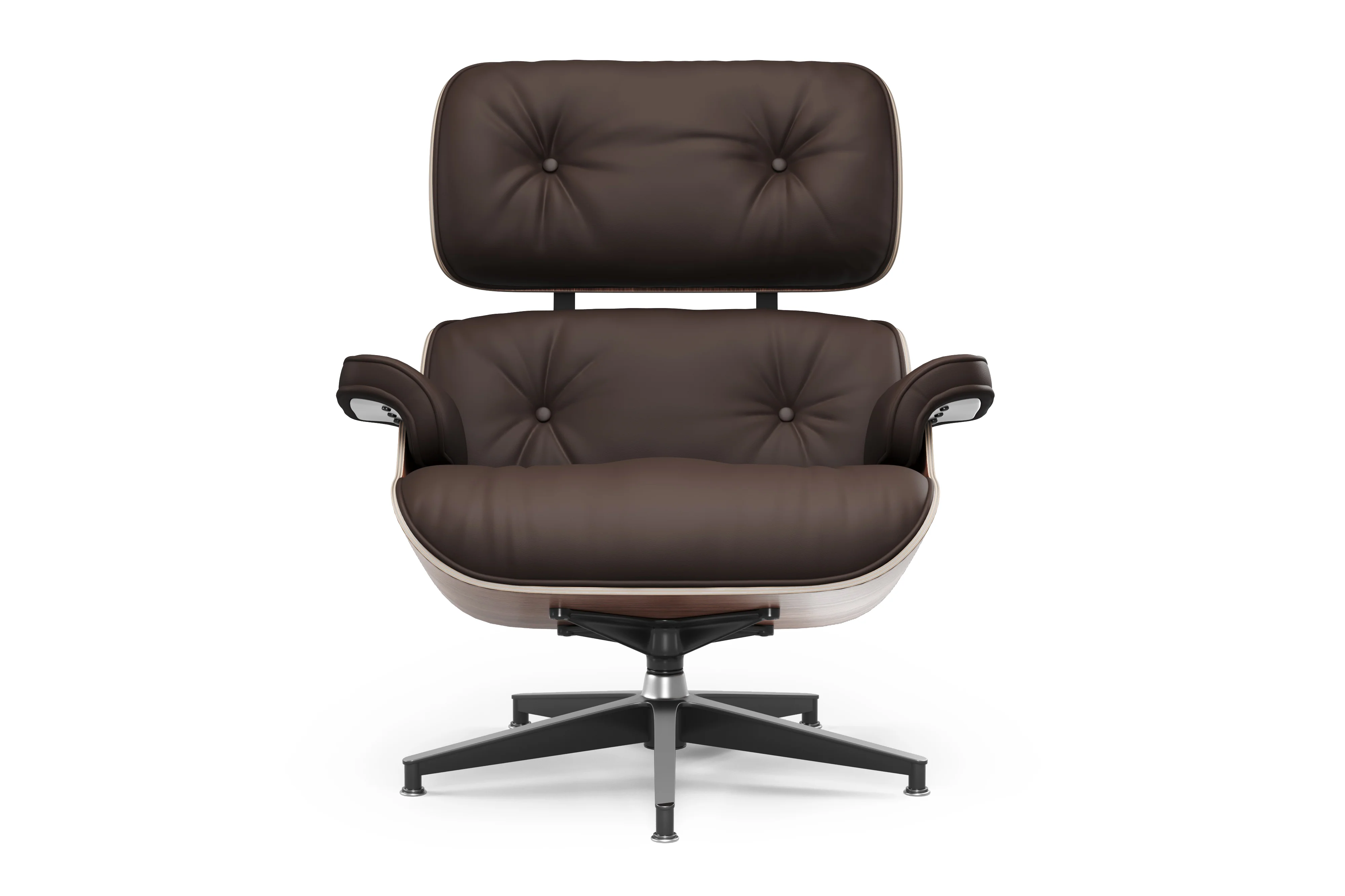 Armoni Leather Chair & Ottoman - Image 18