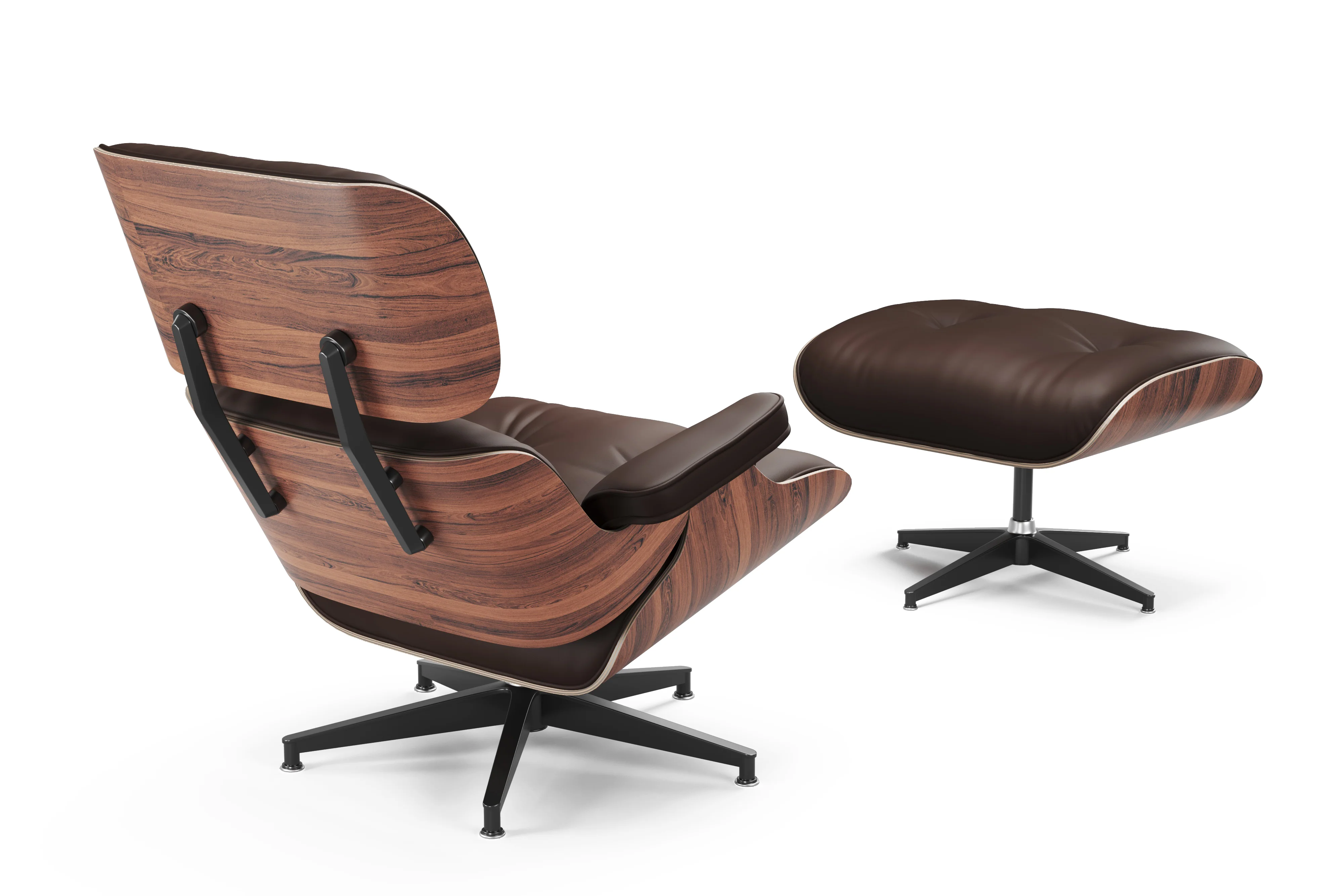 Armoni Leather Chair & Ottoman - Image 20