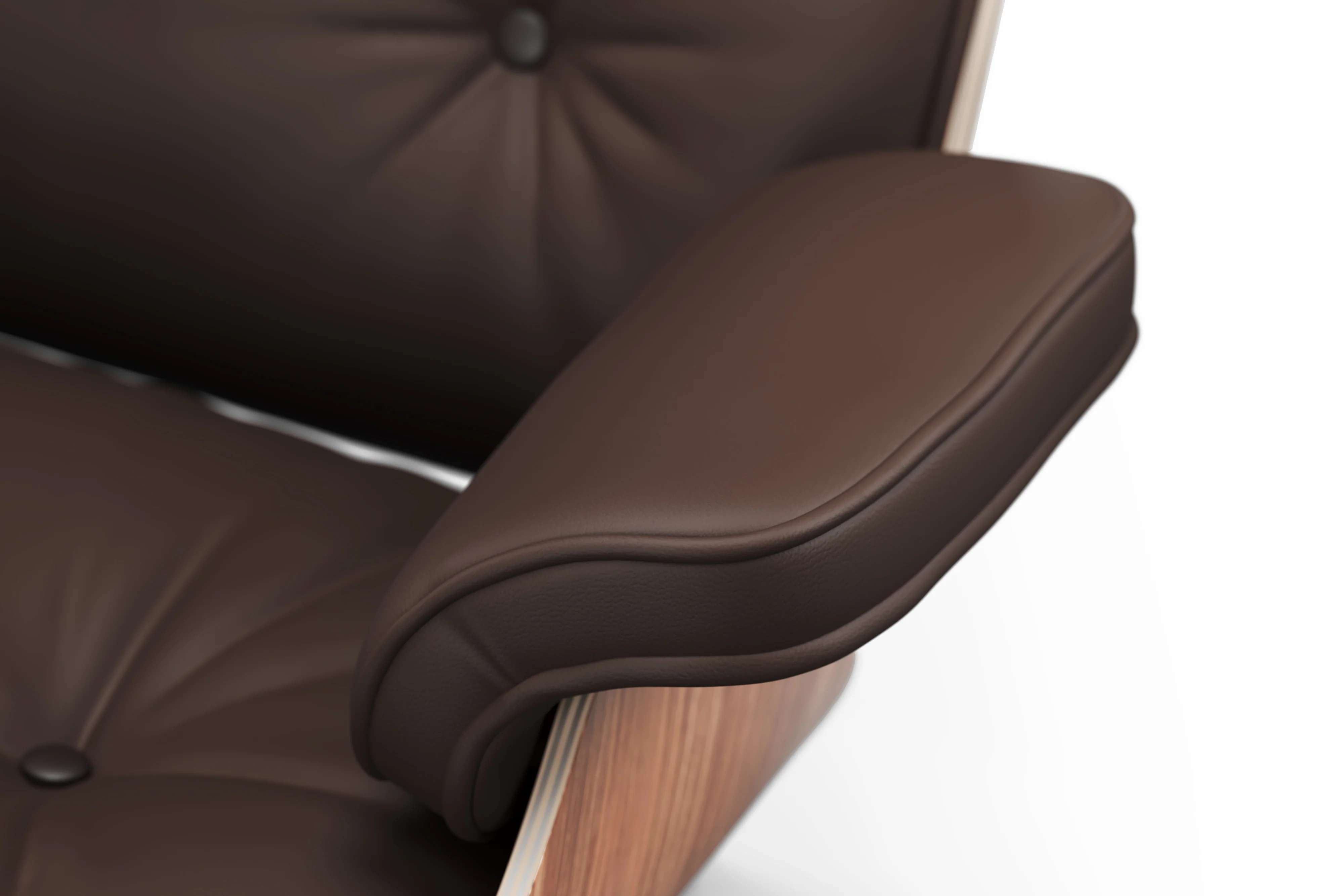 Armoni Leather Chair & Ottoman - Image 21