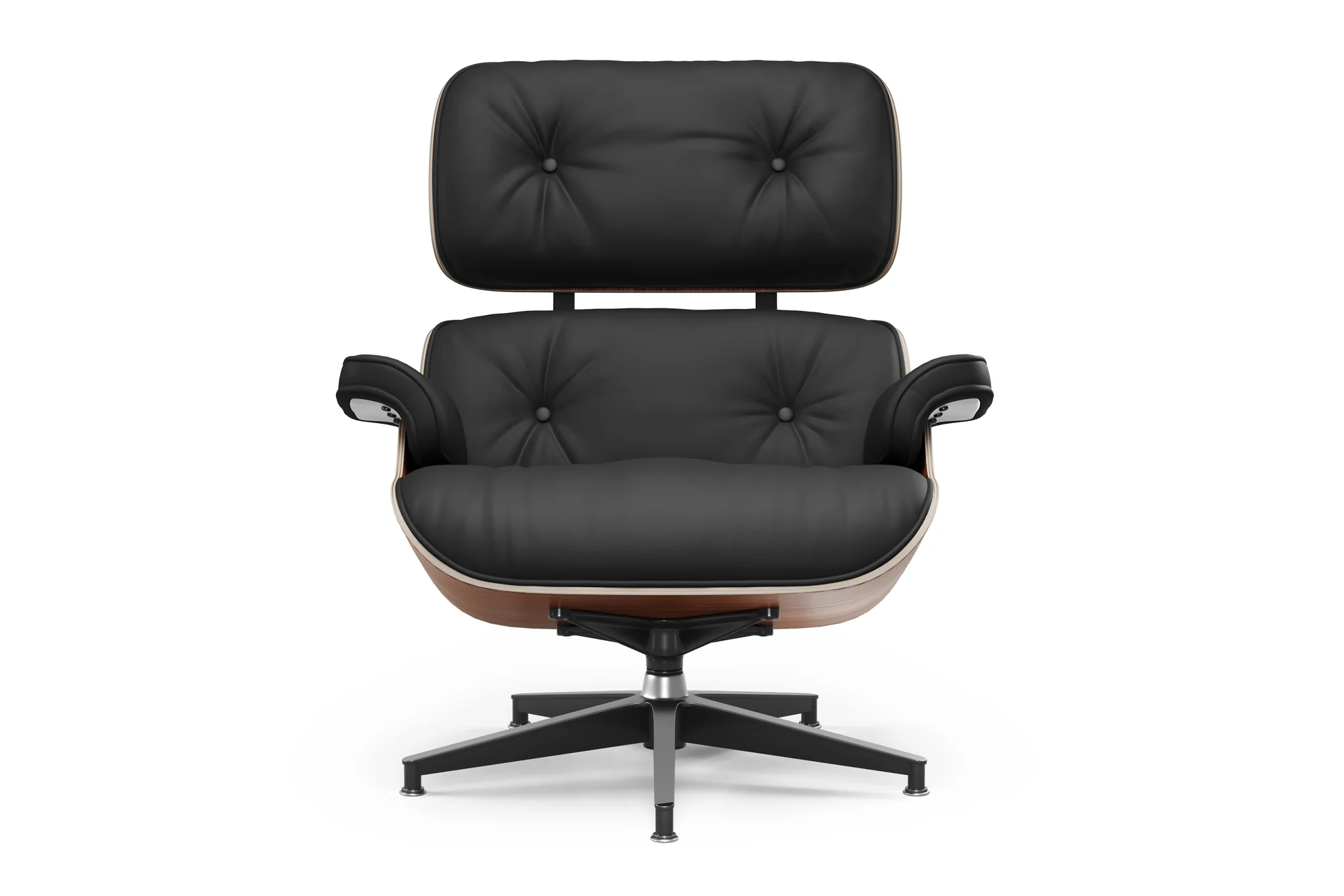 Armoni Leather Chair & Ottoman - Image 6