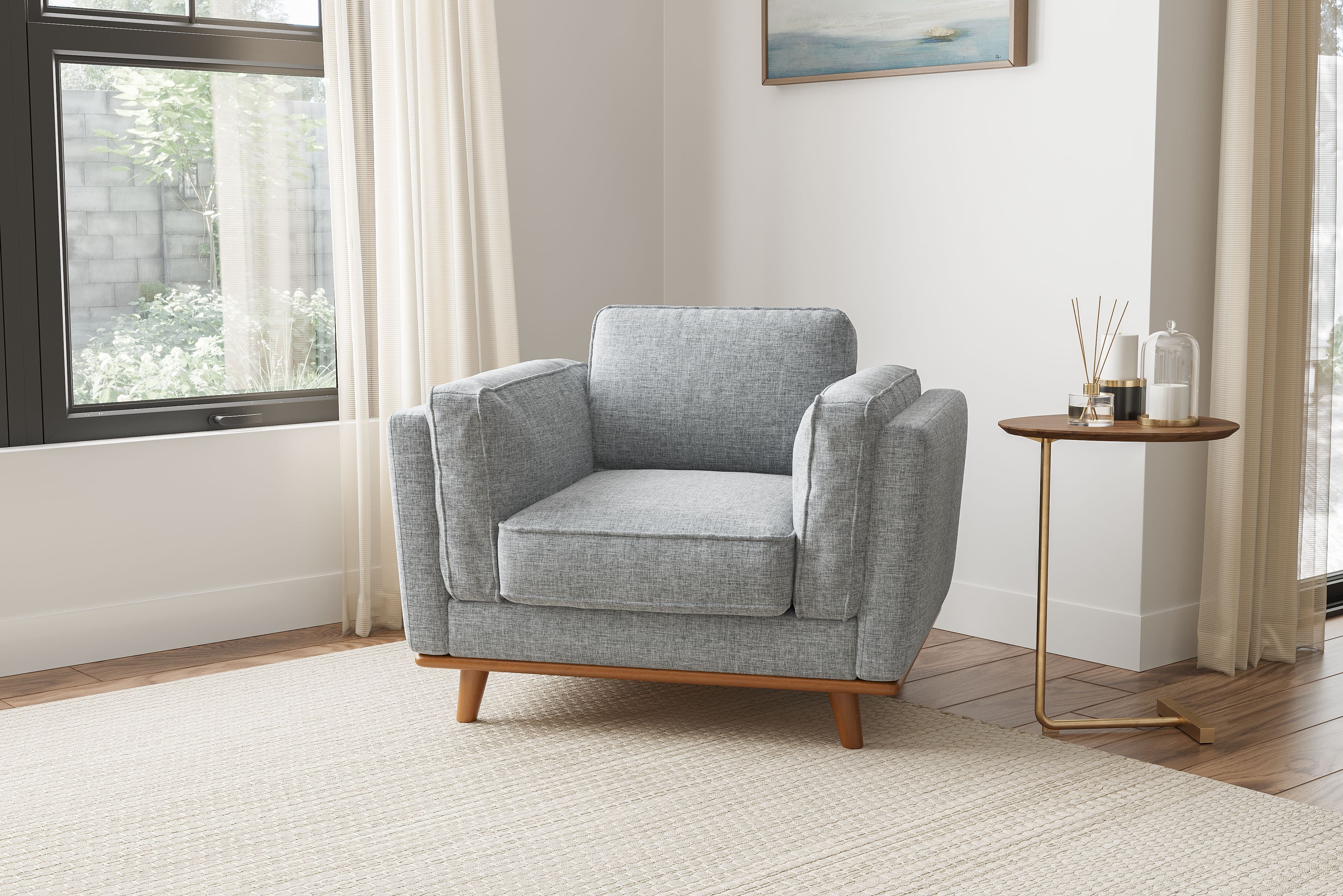 Artisan Fabric Accent Chair - Image 13