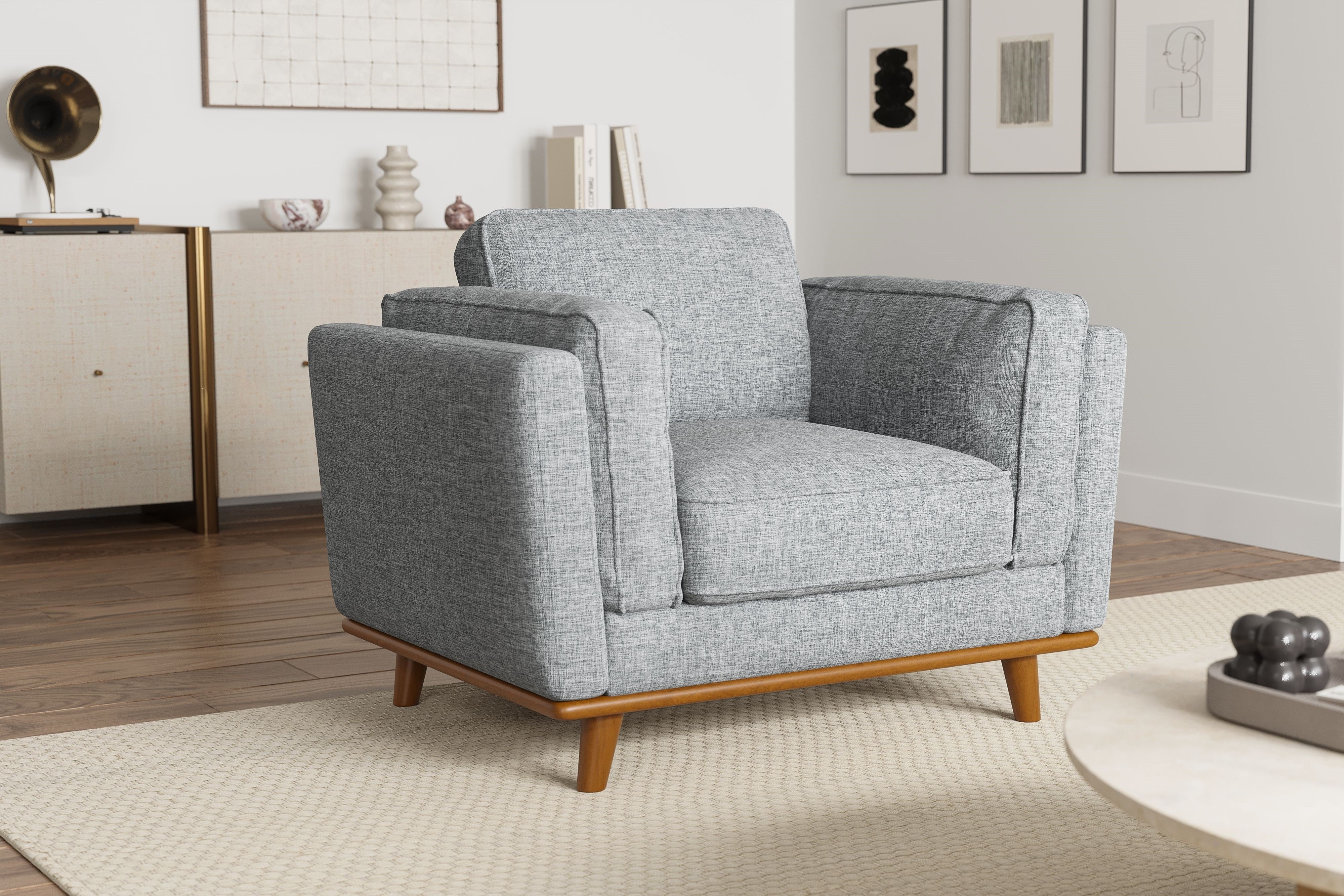 Artisan Fabric Accent Chair - Image 14