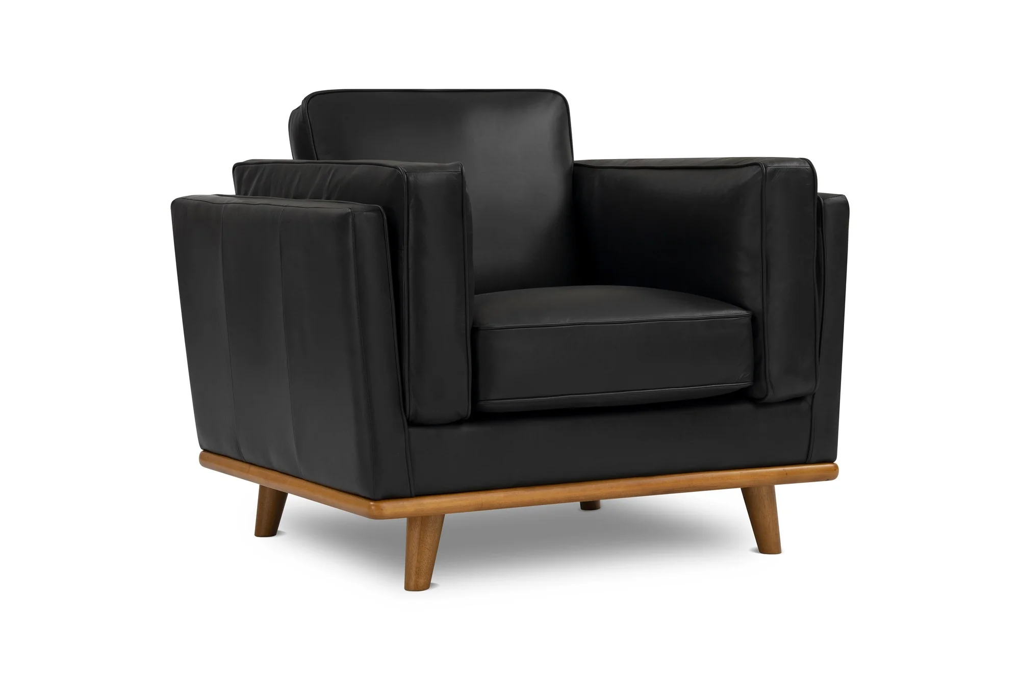 Artisan Leather Accent Chair - Image 12