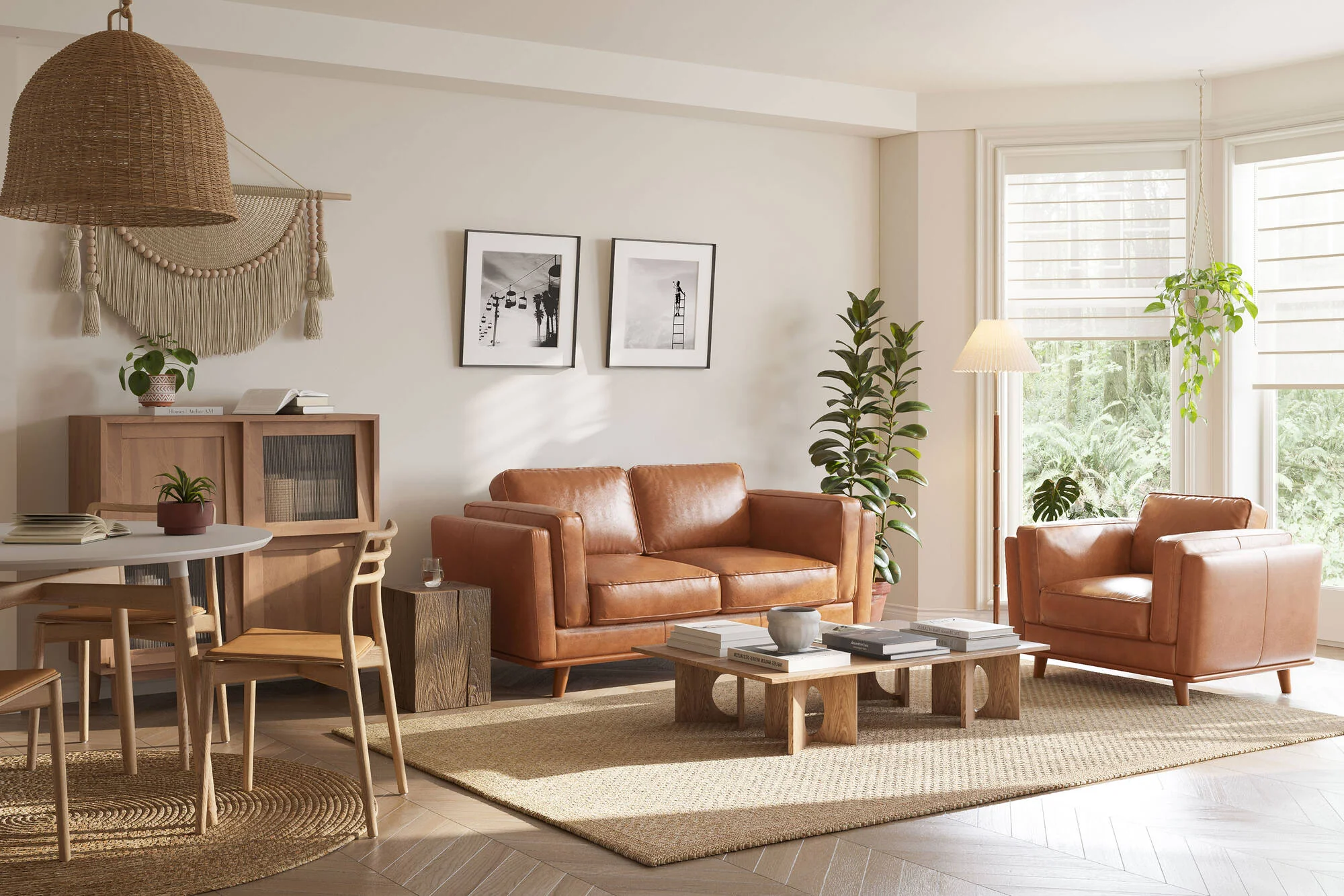 Artisan Leather Accent Chair - Image 22