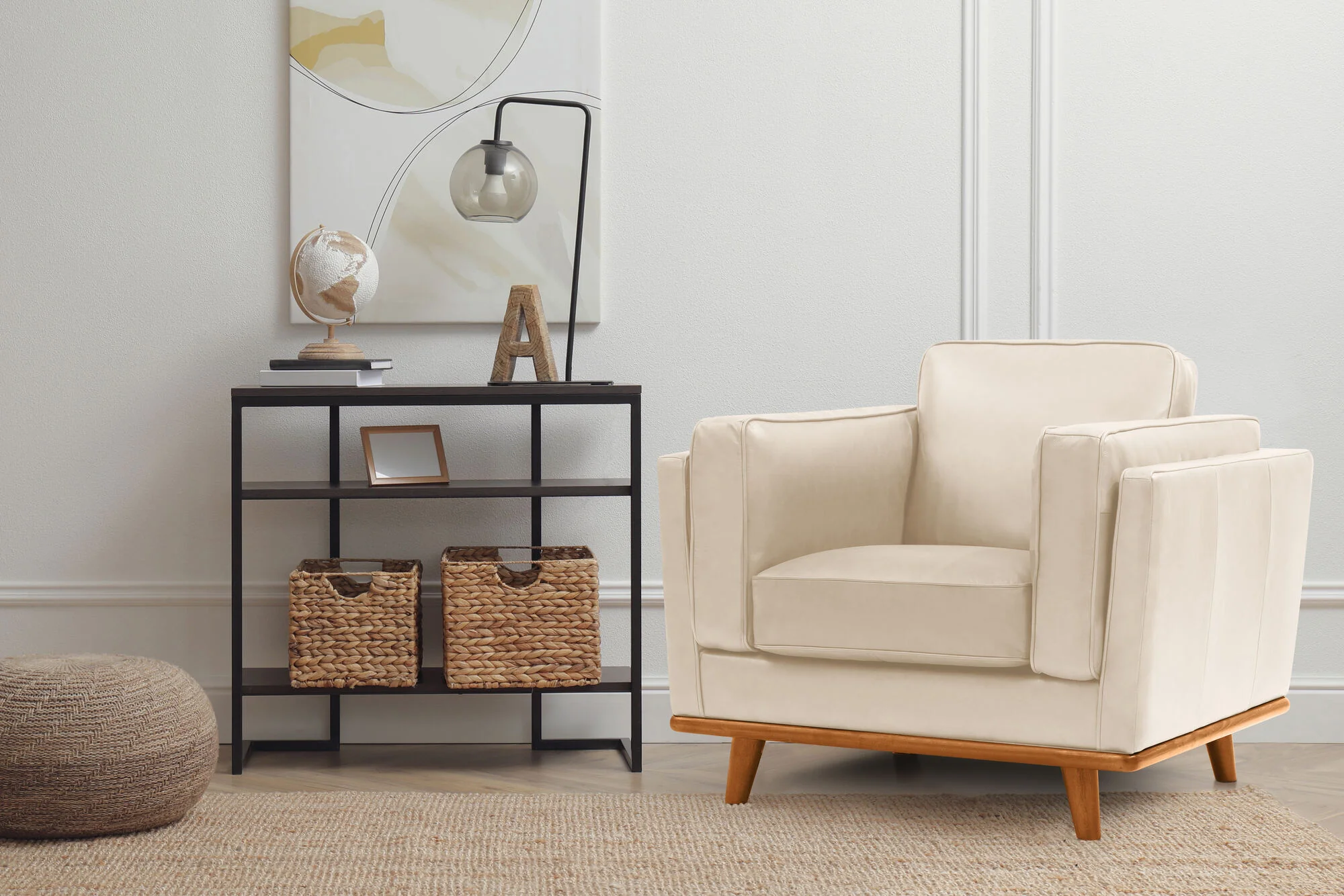 Artisan Leather Accent Chair - Image 32