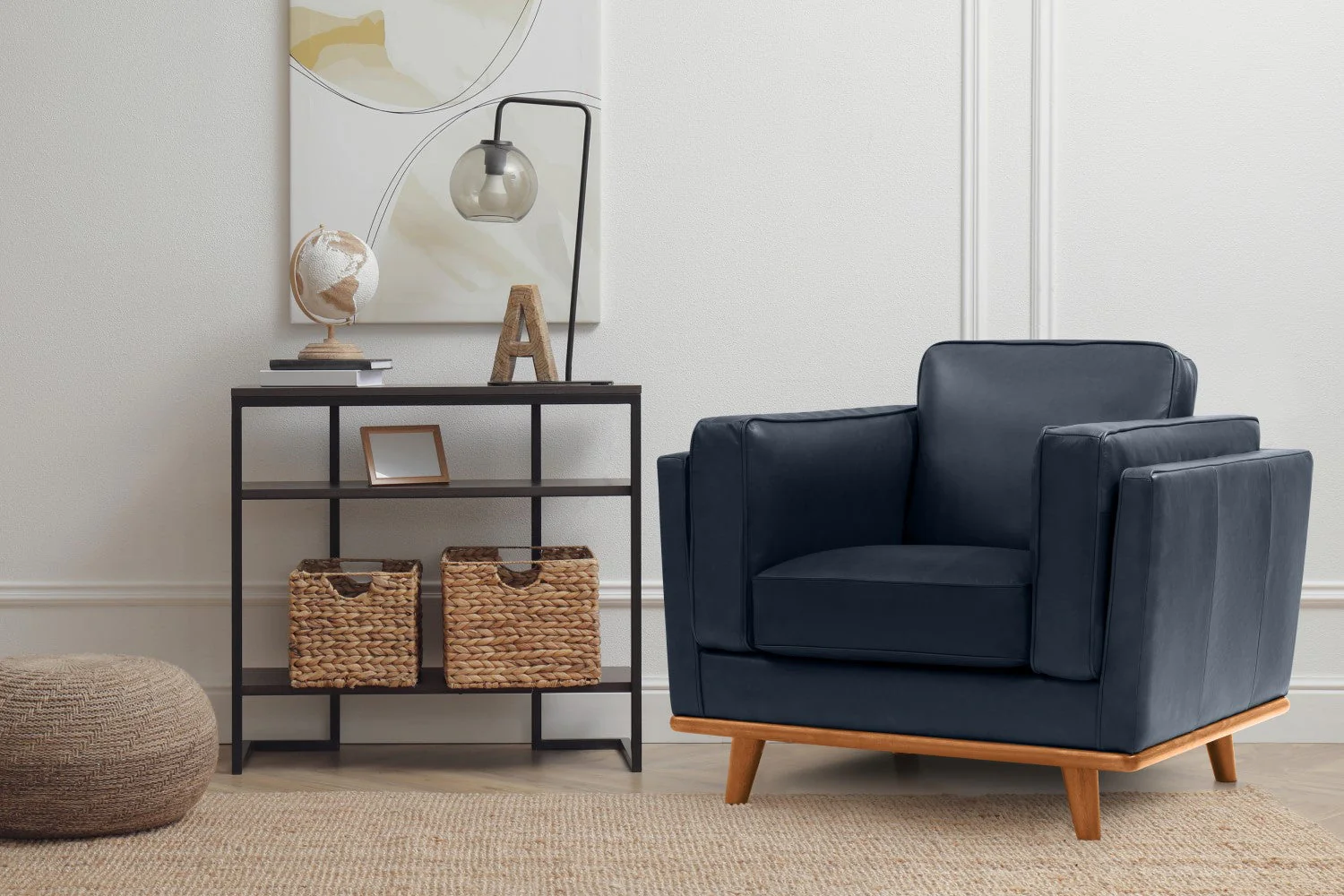 Artisan Leather Accent Chair - Image 37