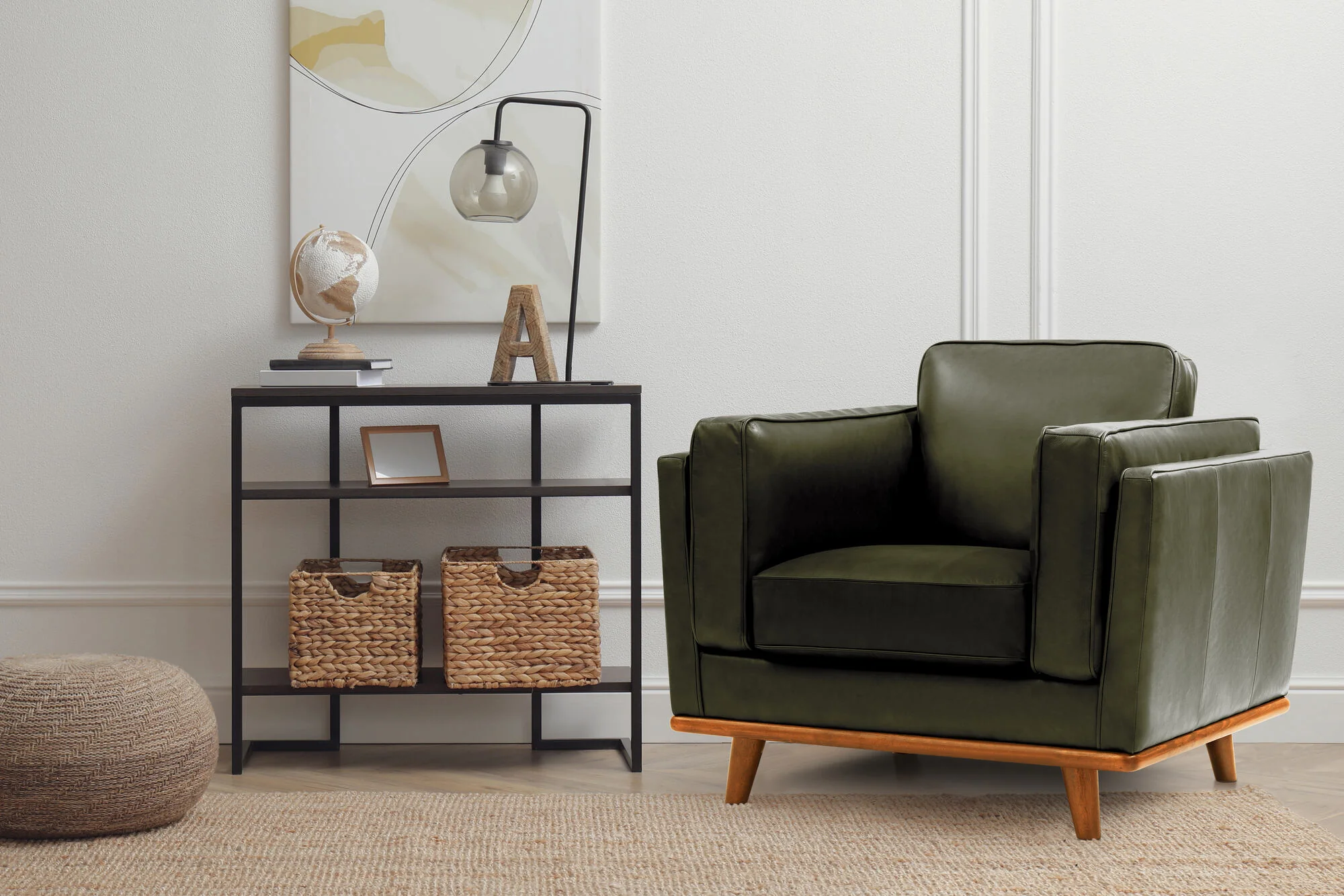 Artisan Leather Accent Chair - Image 42