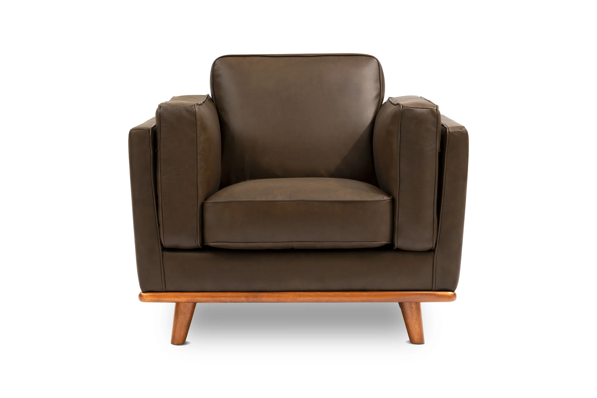 Artisan Leather Accent Chair - Image 5