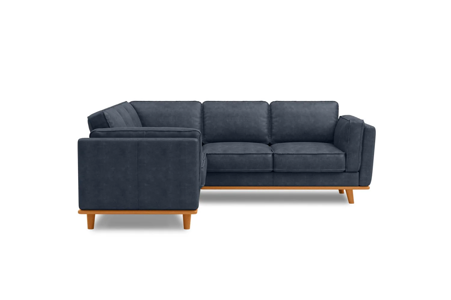 Artisan Leather Corner Sectional Lounge - Image 45