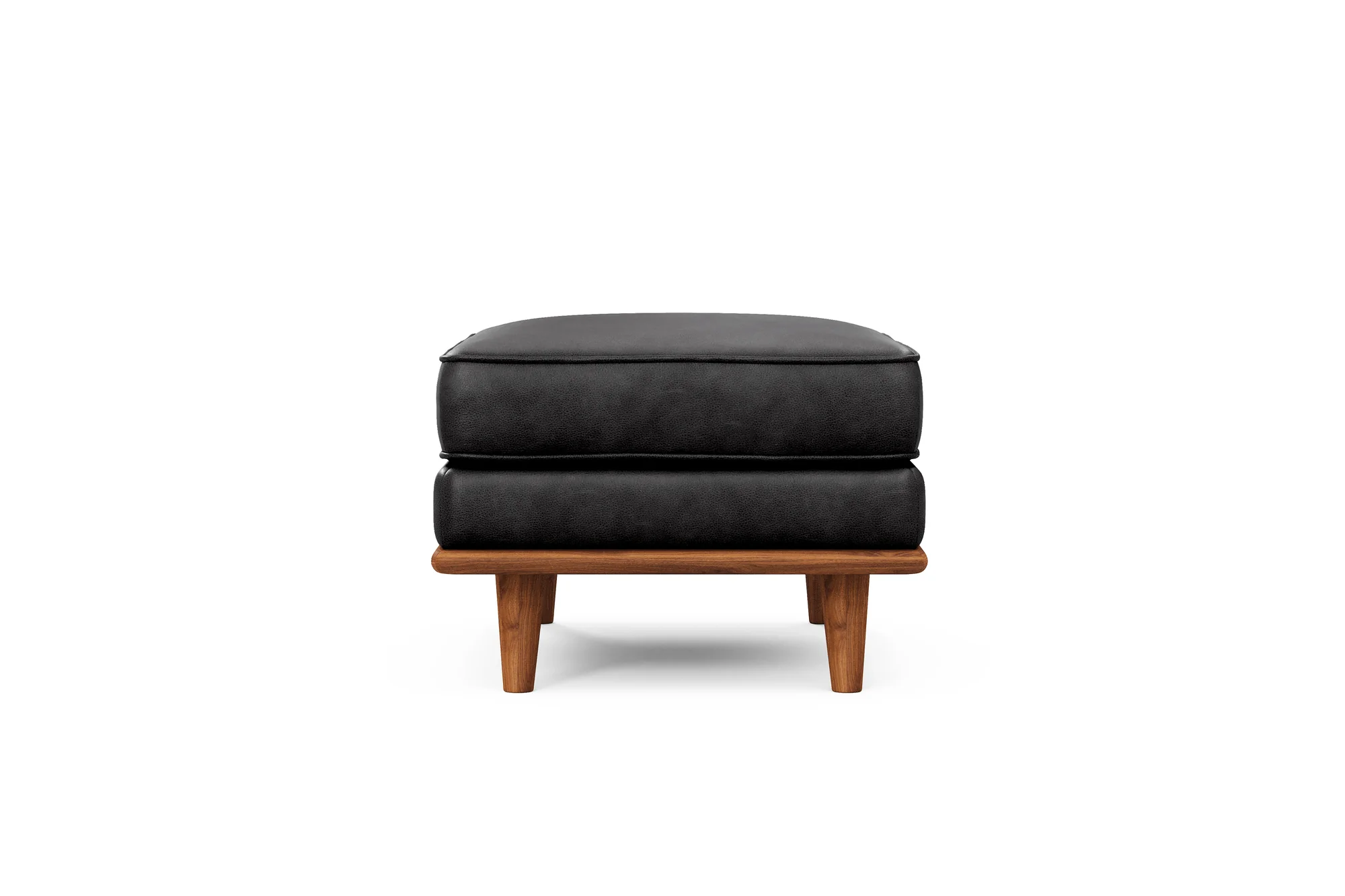 Artisan Leather Ottoman - Image 17