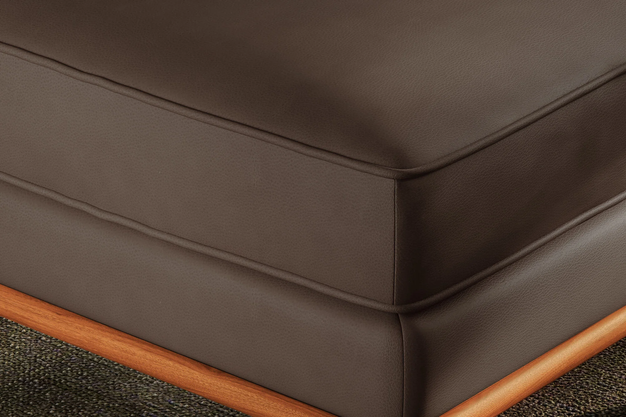 Artisan Leather Ottoman - Image 23