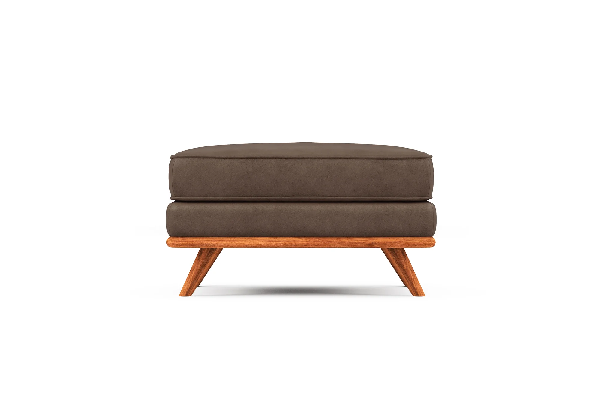 Artisan Leather Ottoman - Image 24