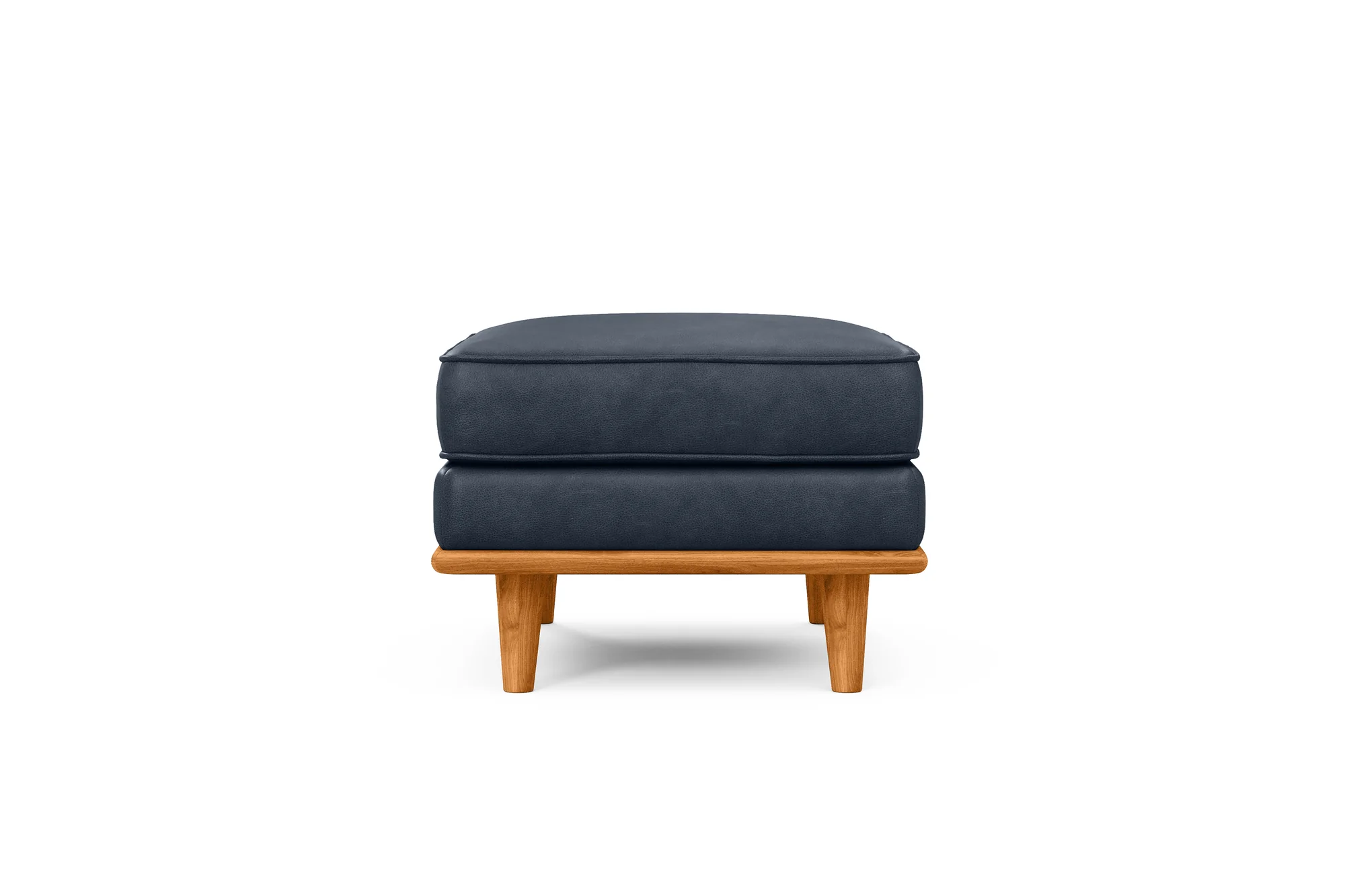 Artisan Leather Ottoman - Image 41