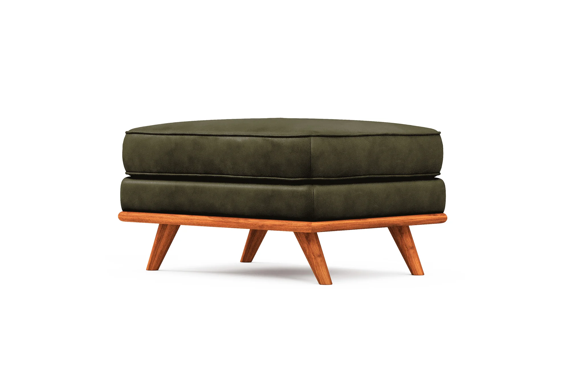 Artisan Leather Ottoman - Image 42