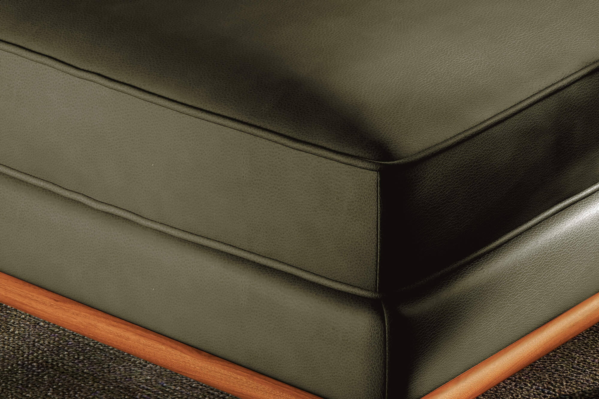 Artisan Leather Ottoman - Image 47