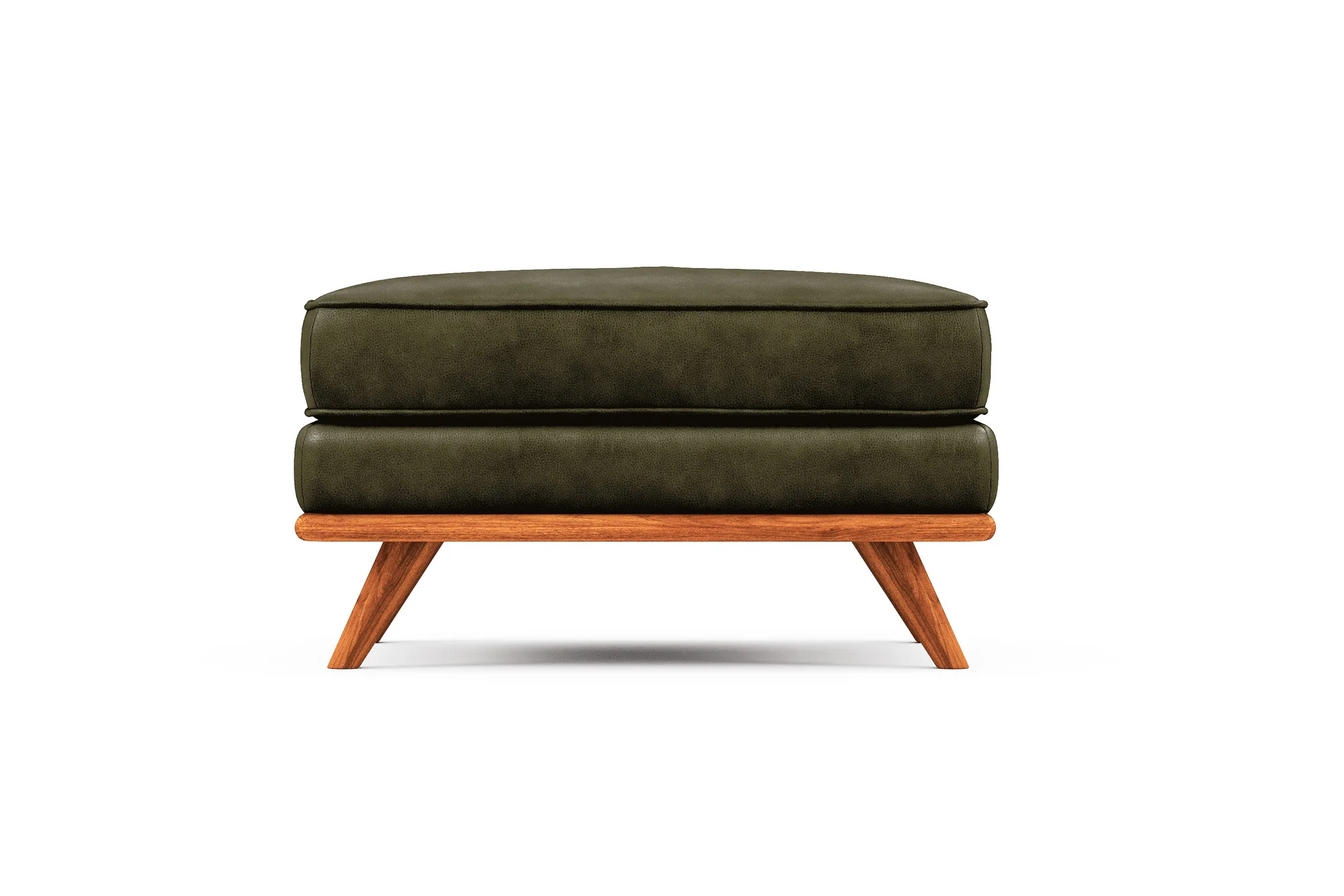 Artisan Leather Ottoman - Image 48