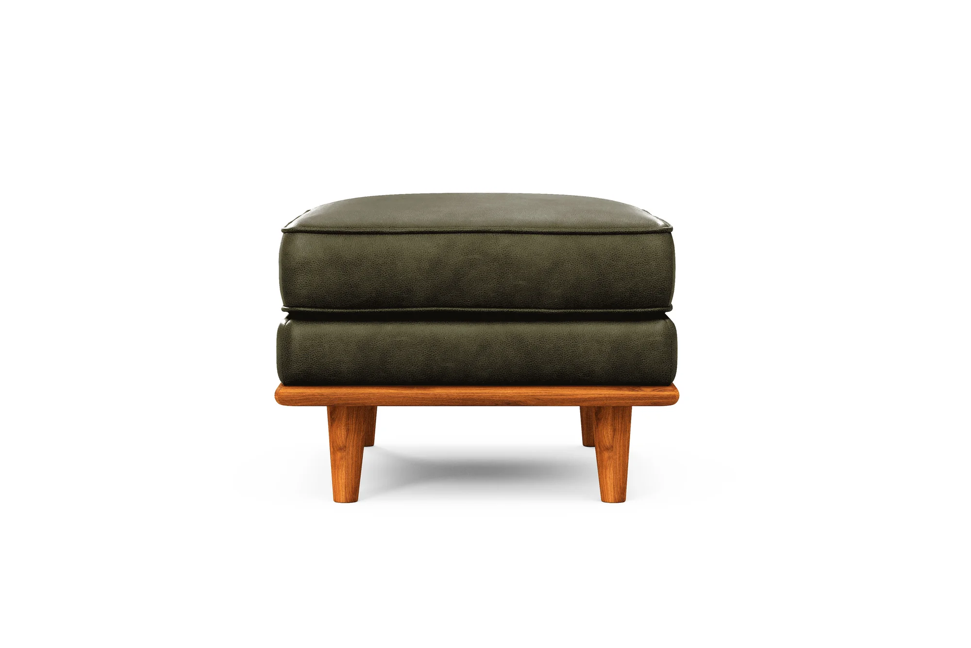 Artisan Leather Ottoman - Image 49
