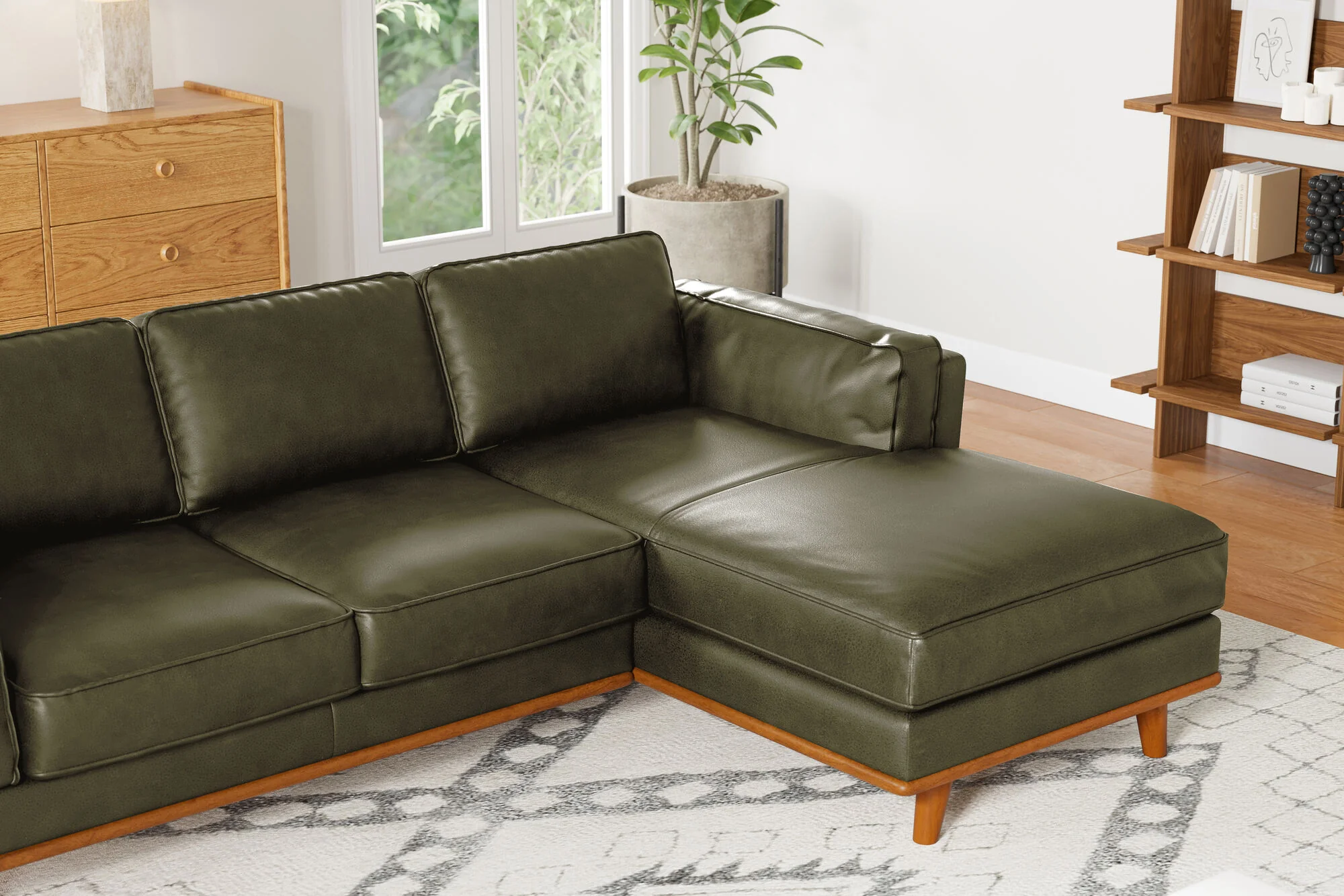 Artisan Leather Sectional Lounge - Image 102