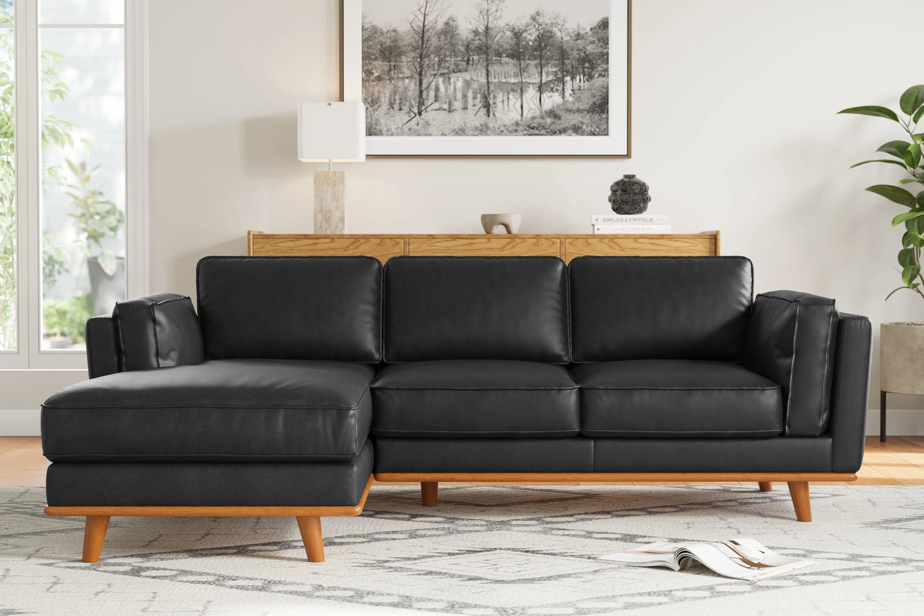 Artisan Leather Sectional Lounge - Image 21