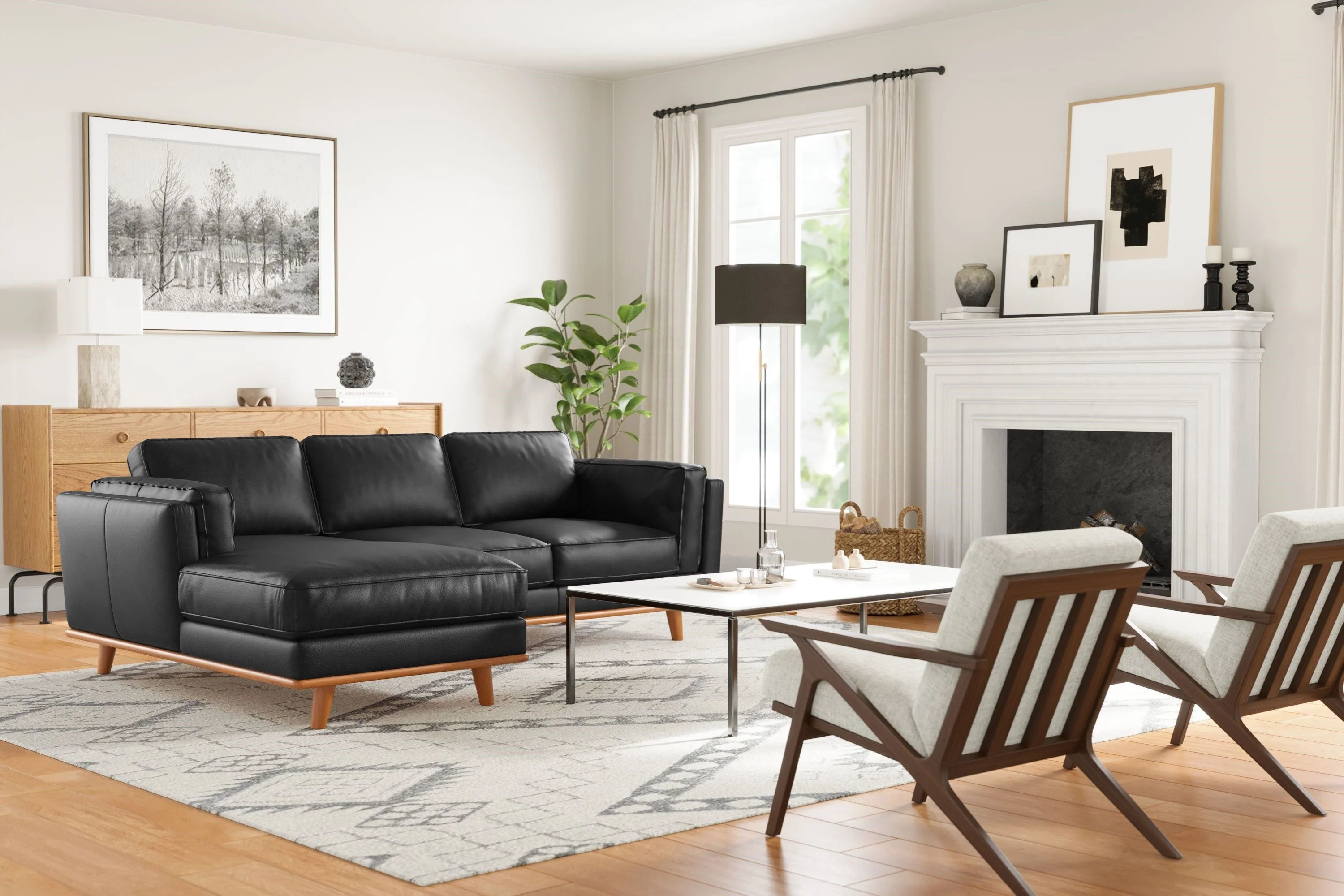 Artisan Leather Sectional Lounge - Image 24