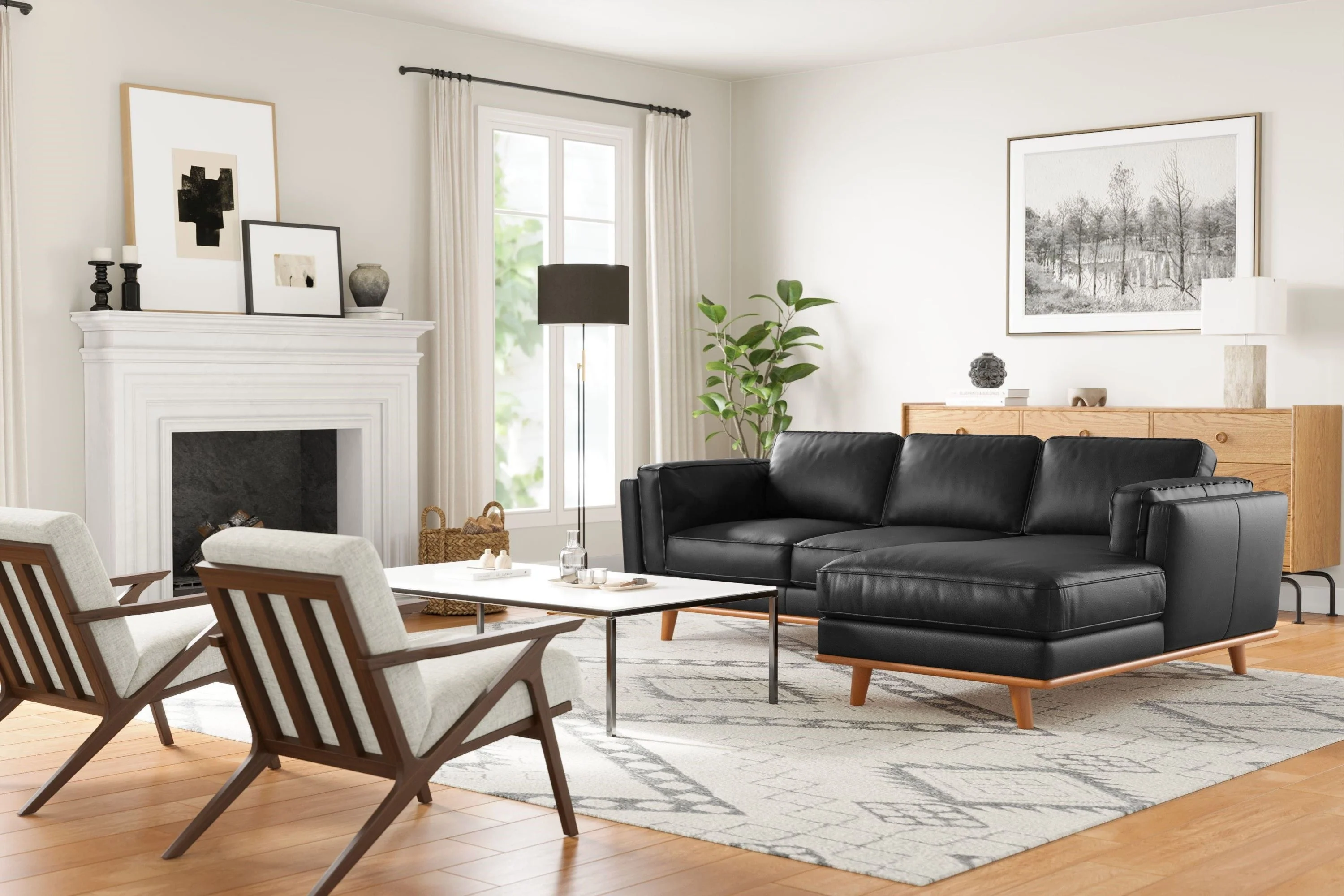 Artisan Leather Sectional Lounge - Image 33