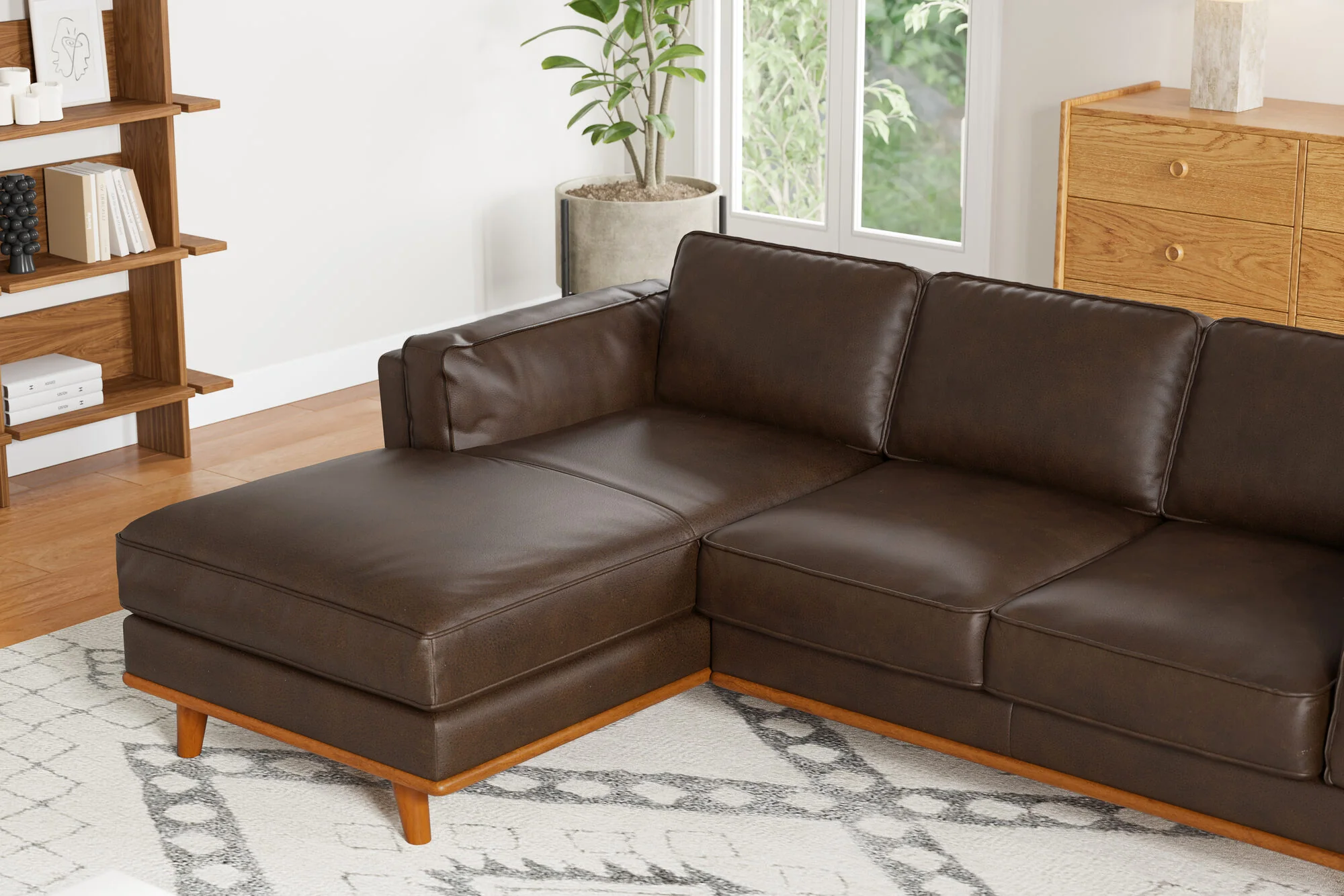 Artisan Leather Sectional Lounge - Image 43