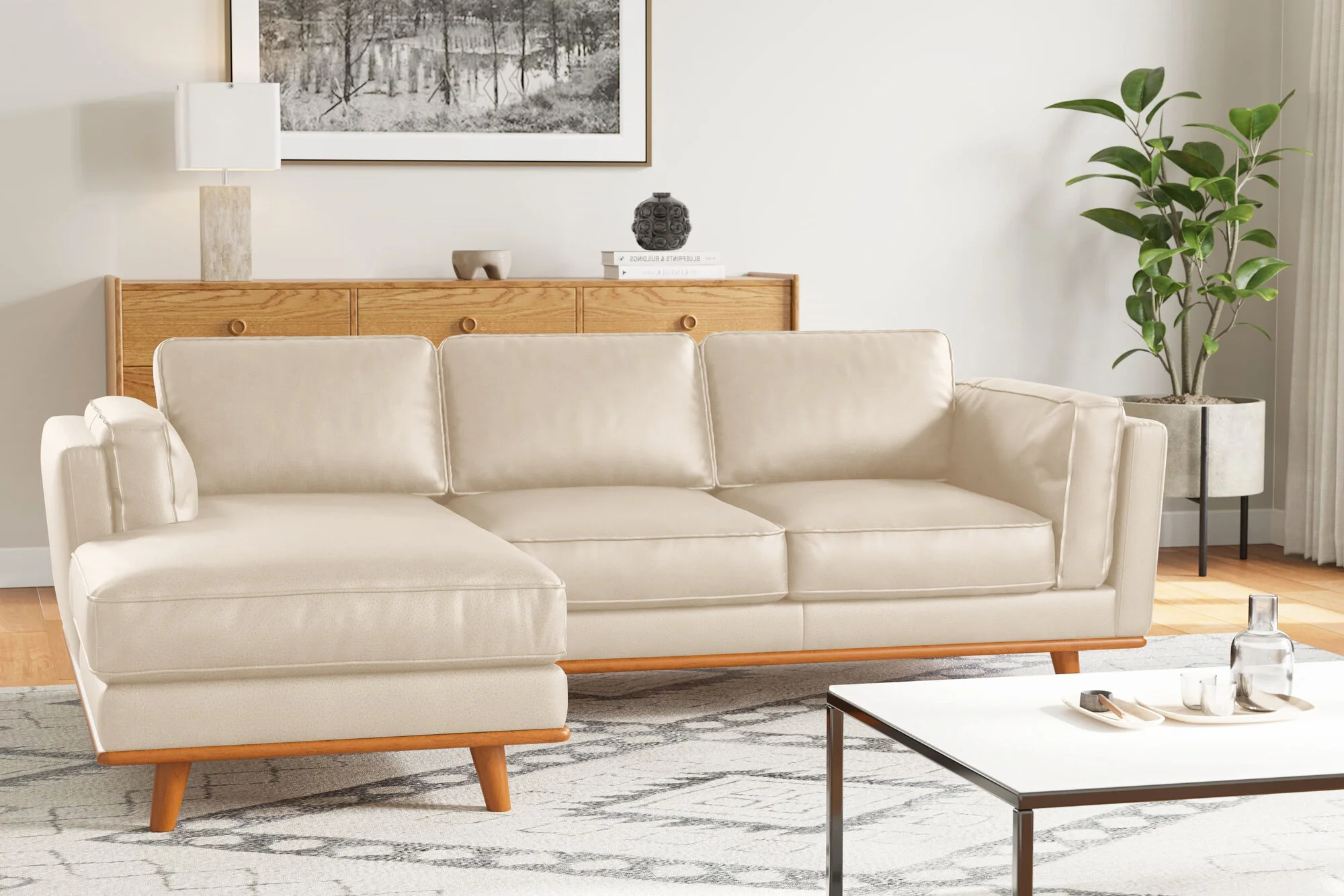 Artisan Leather Sectional Lounge - Image 59