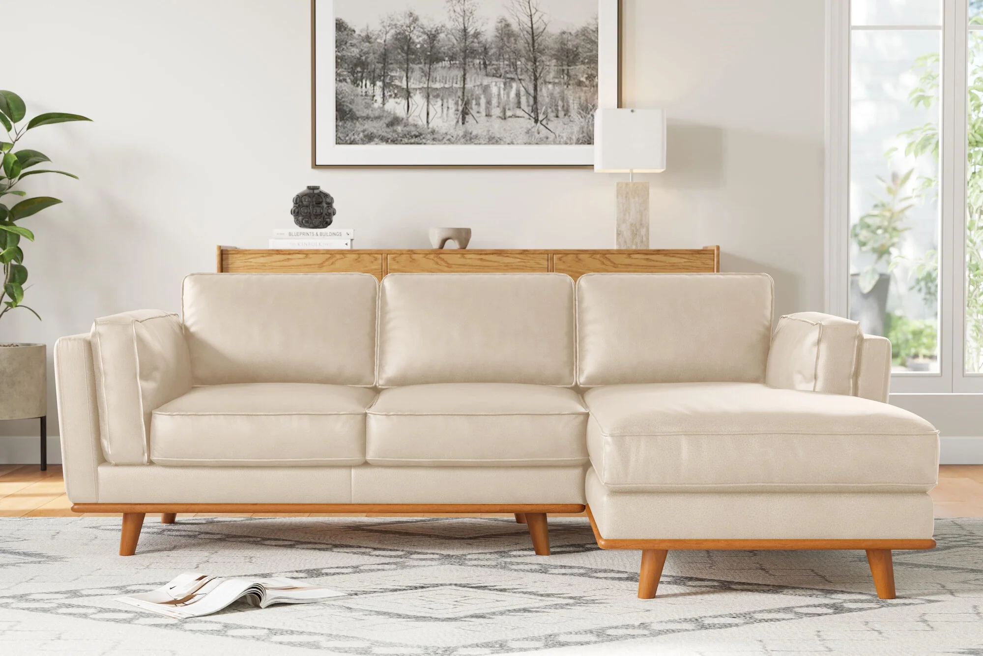 Artisan Leather Sectional Lounge - Image 65