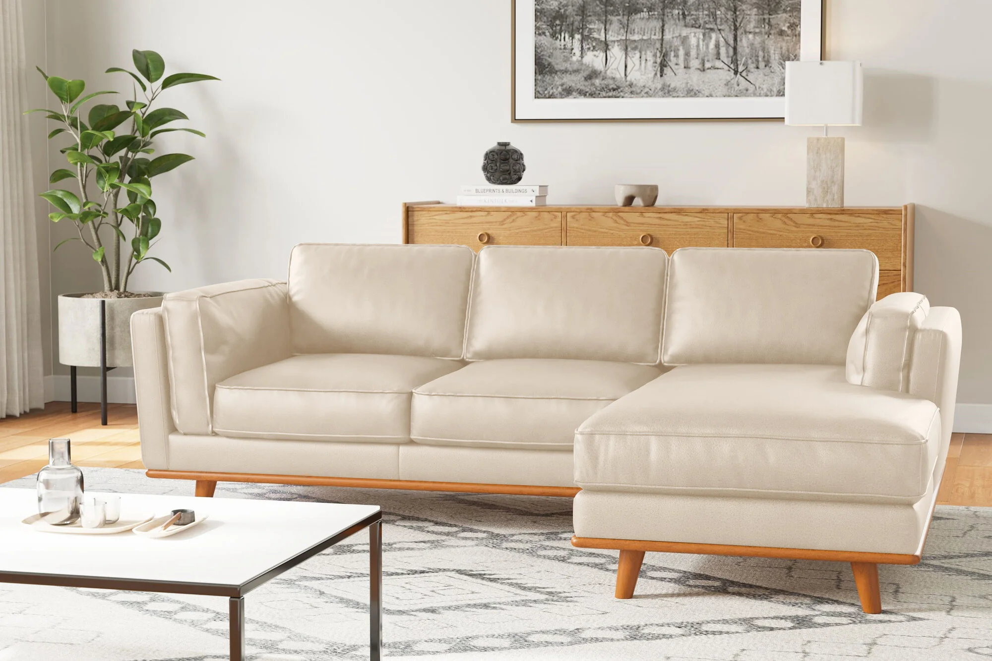 Artisan Leather Sectional Lounge - Image 67