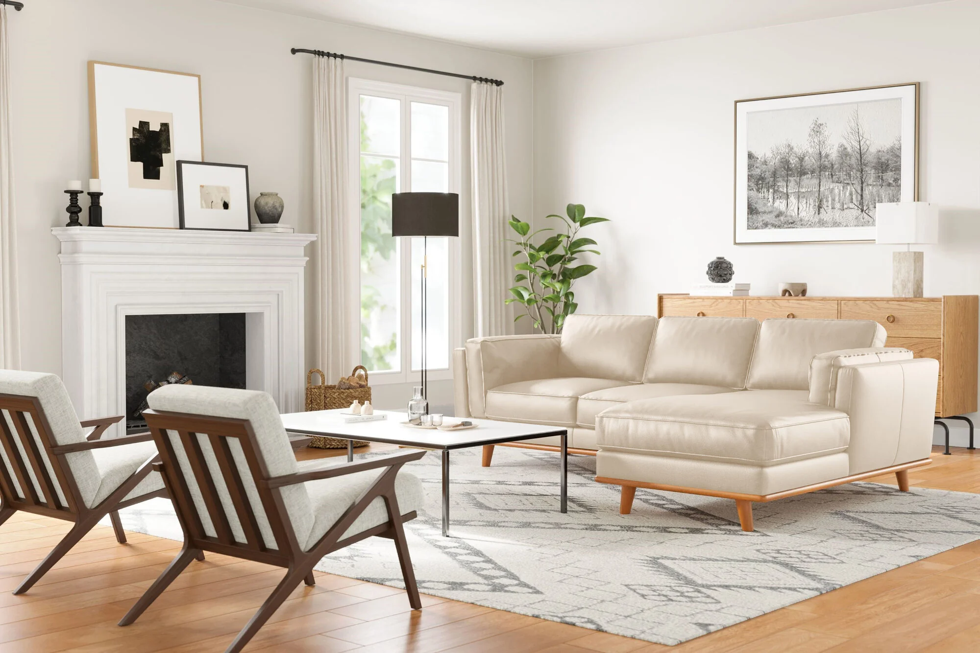 Artisan Leather Sectional Lounge - Image 68