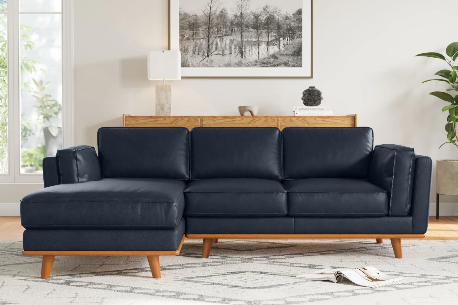 Artisan Leather Sectional Lounge - Image 73