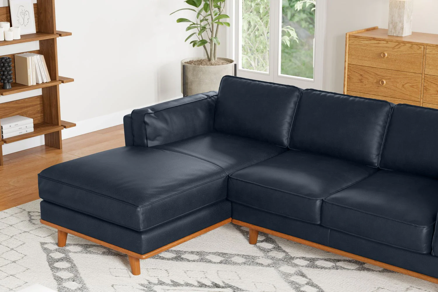 Artisan Leather Sectional Lounge - Image 77
