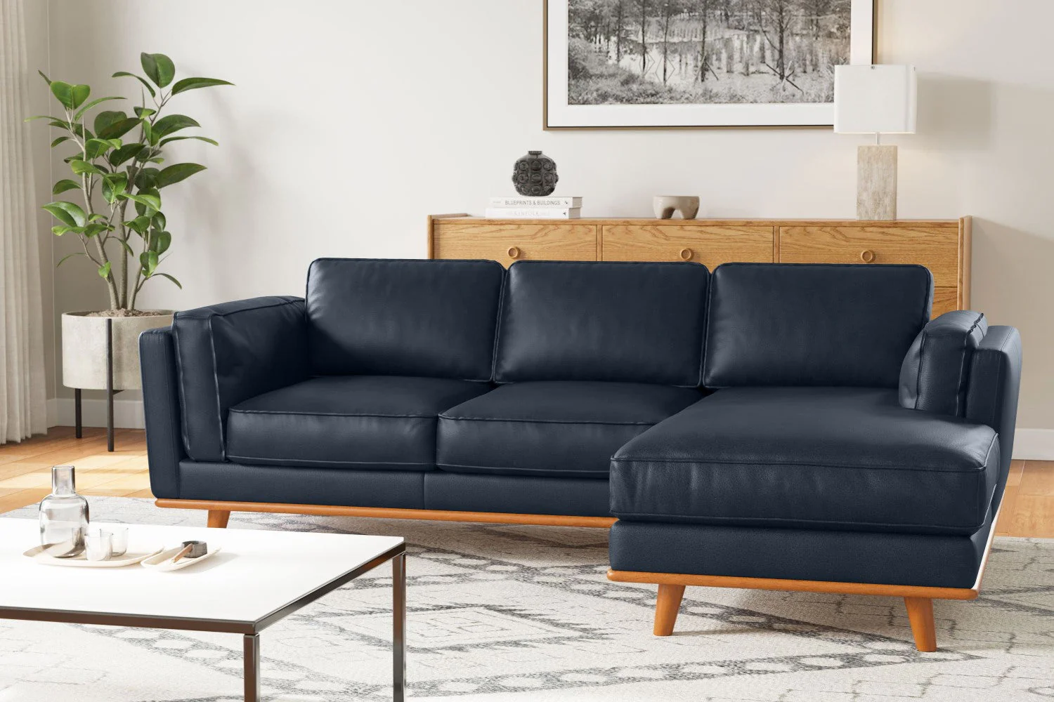 Artisan Leather Sectional Lounge - Image 83