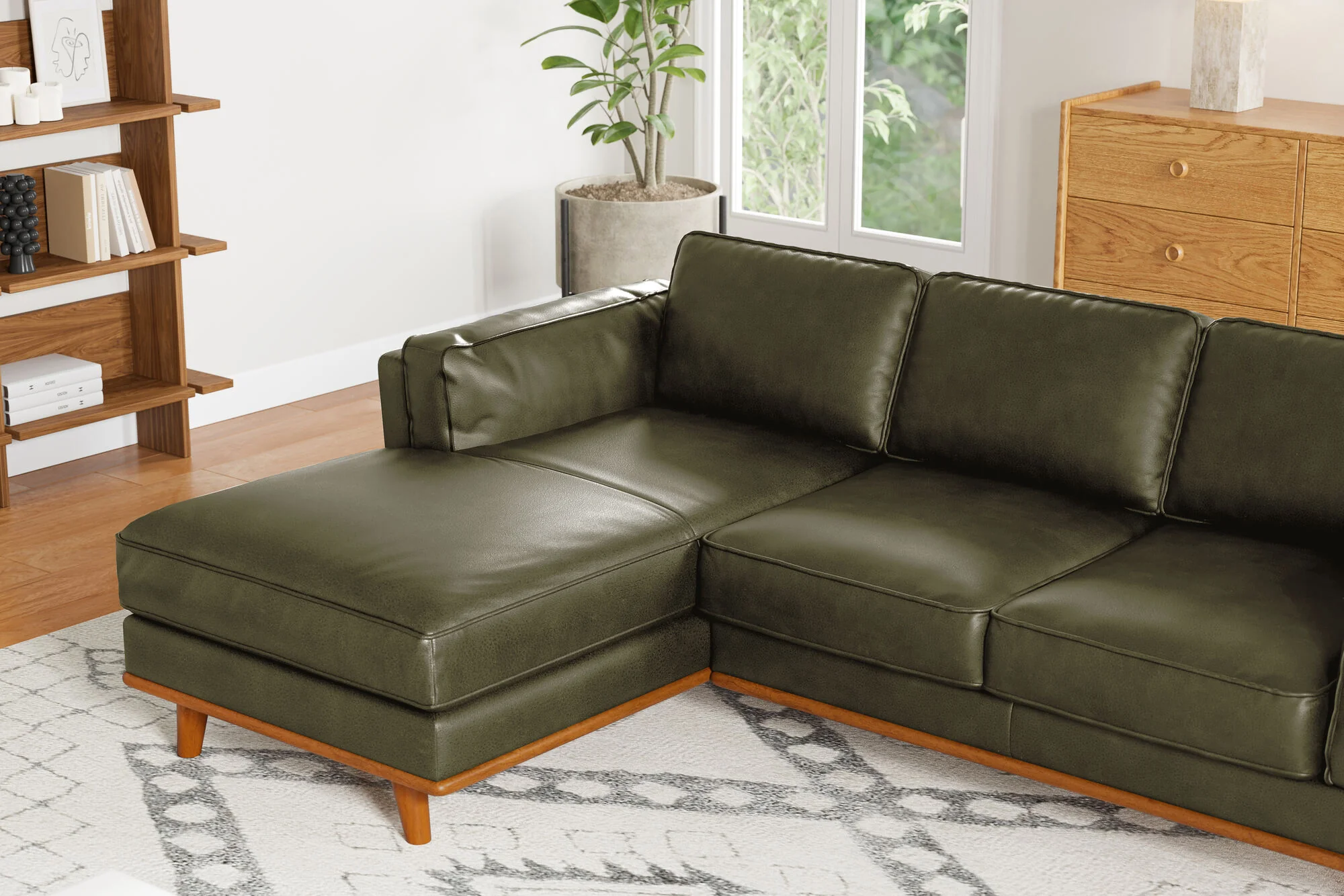 Artisan Leather Sectional Lounge - Image 93