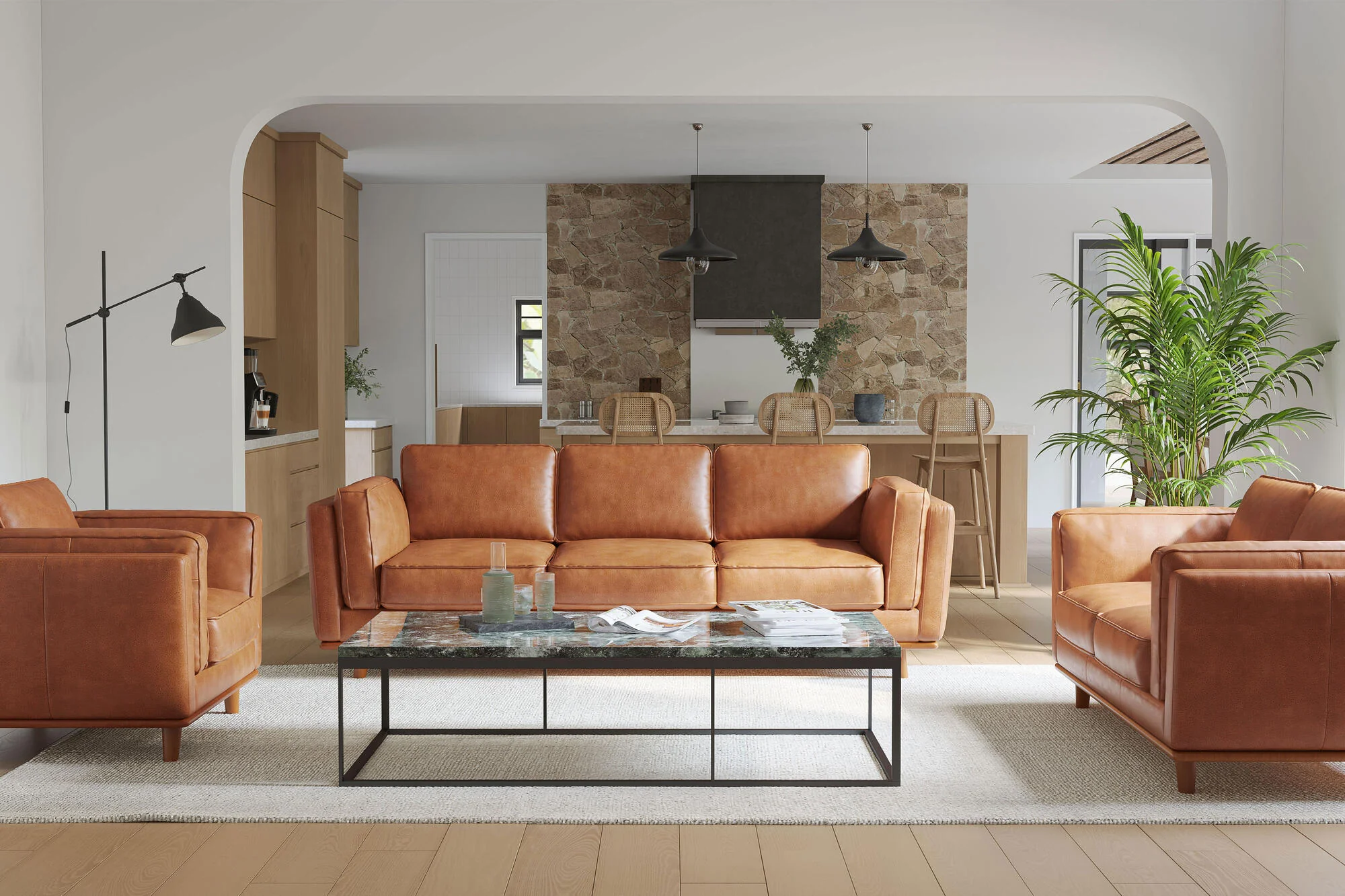 Artisan Leather Lounge - Image 4