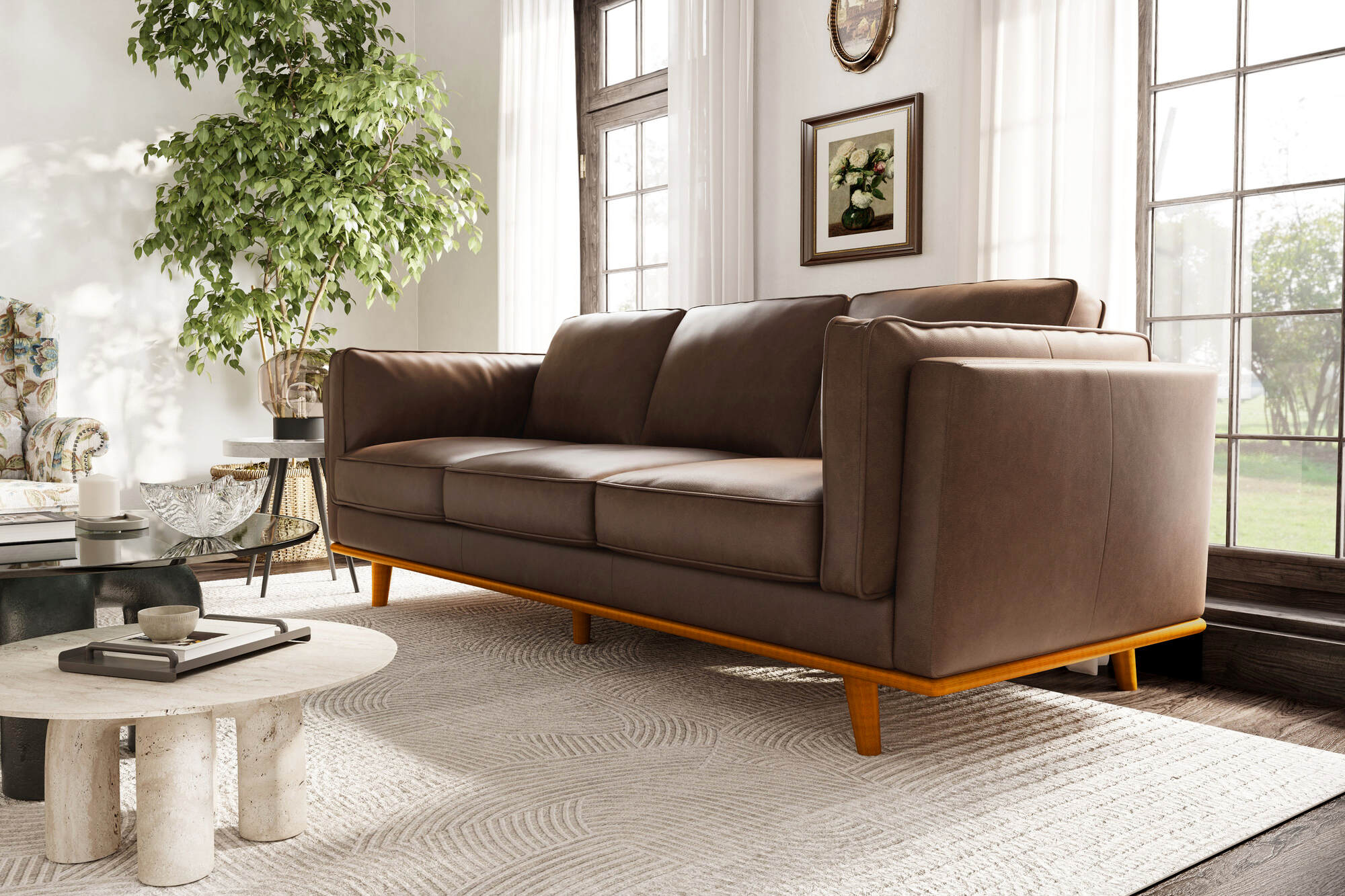 Artisan Leather Lounge - Image 62