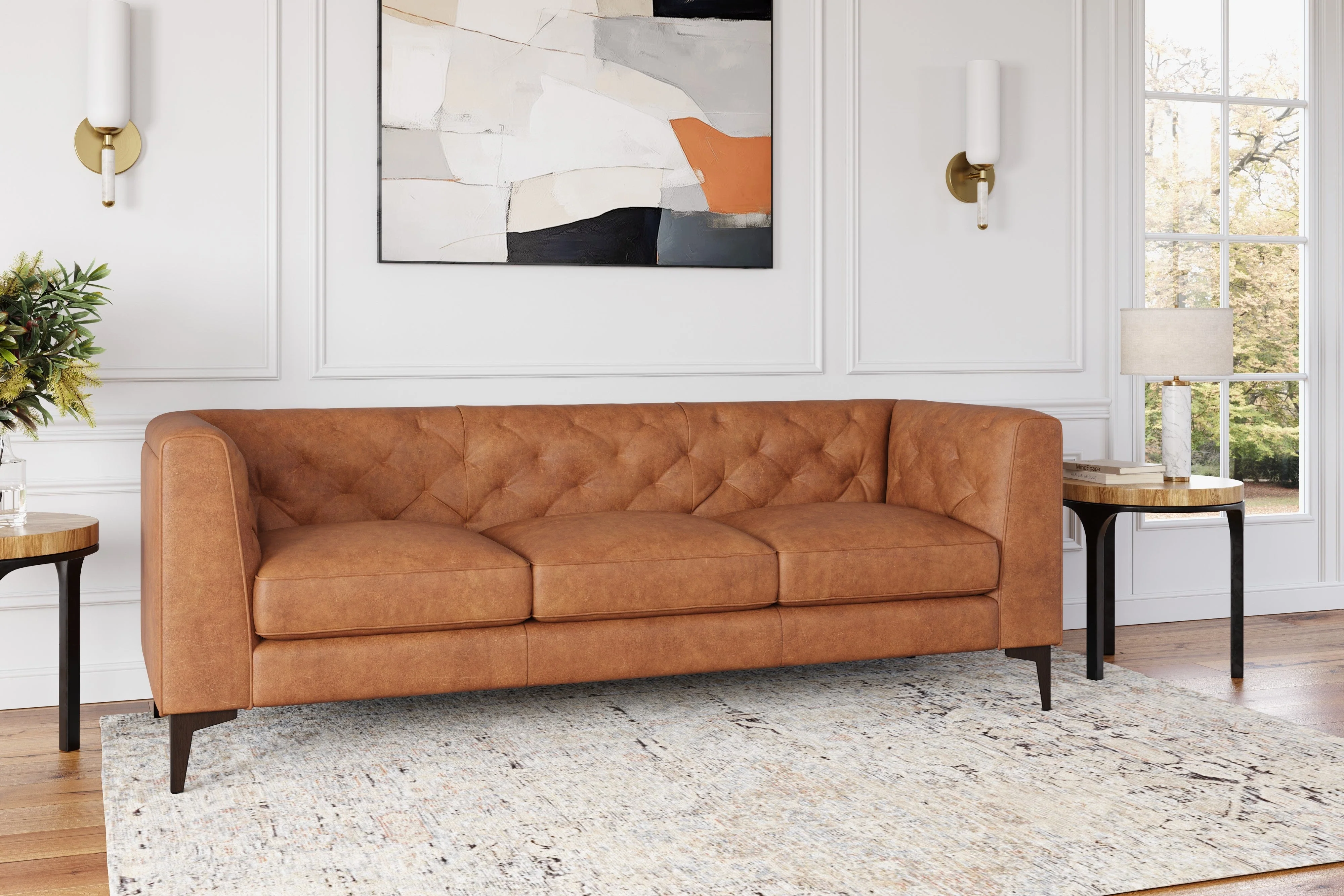 Avery Leather Lounge - Image 2