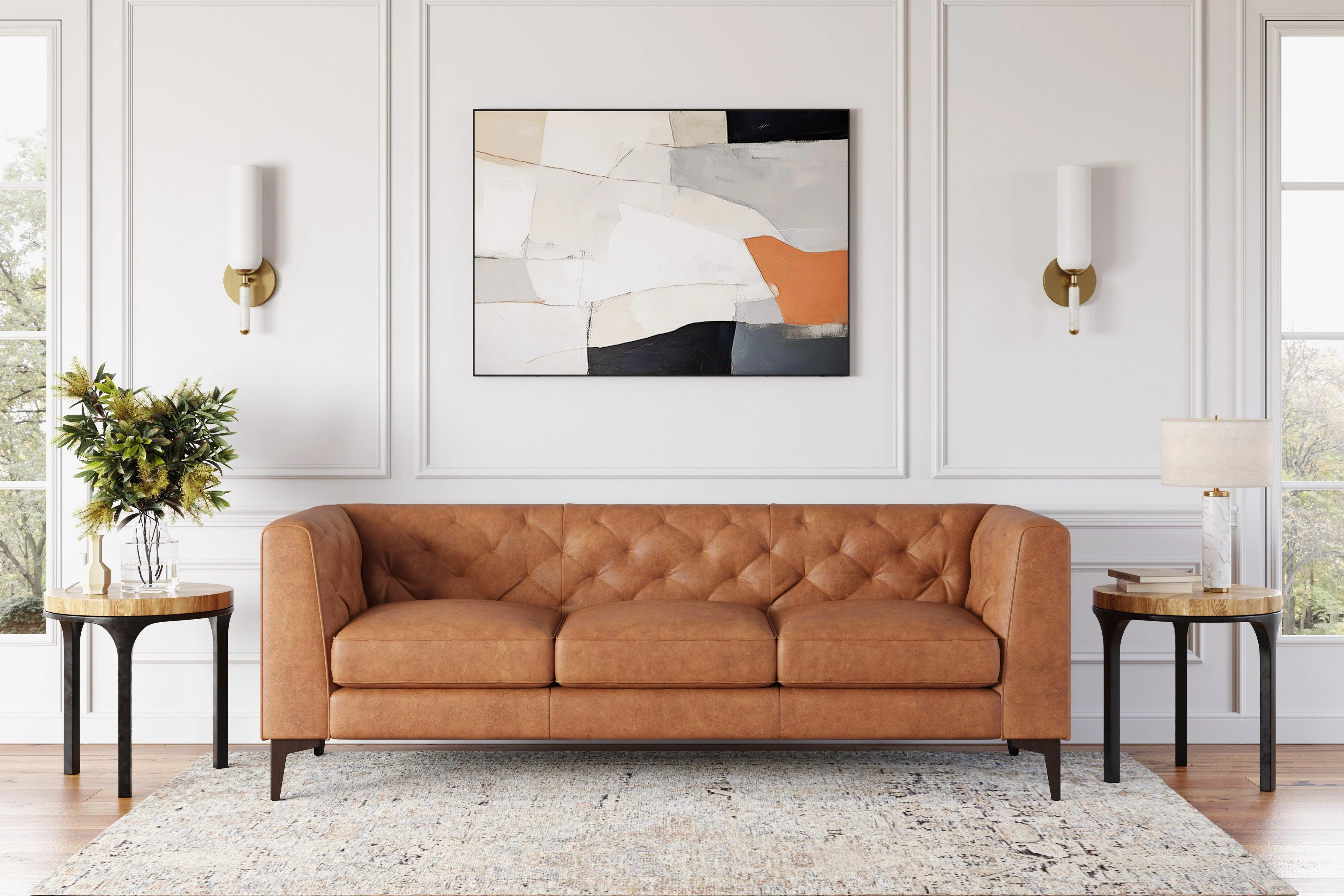 Avery Leather Lounge - Image 4