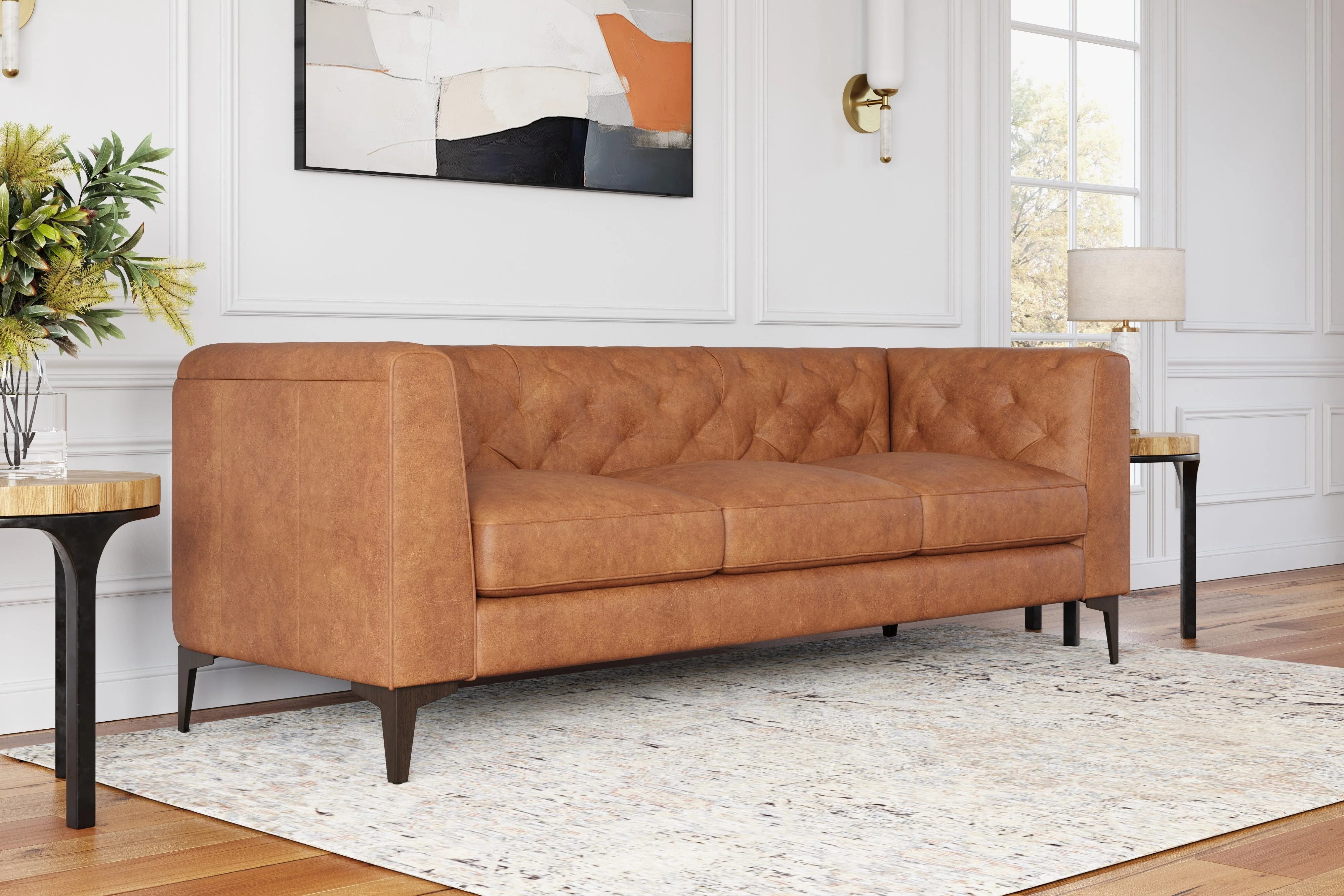 Avery Leather Lounge - Image 5