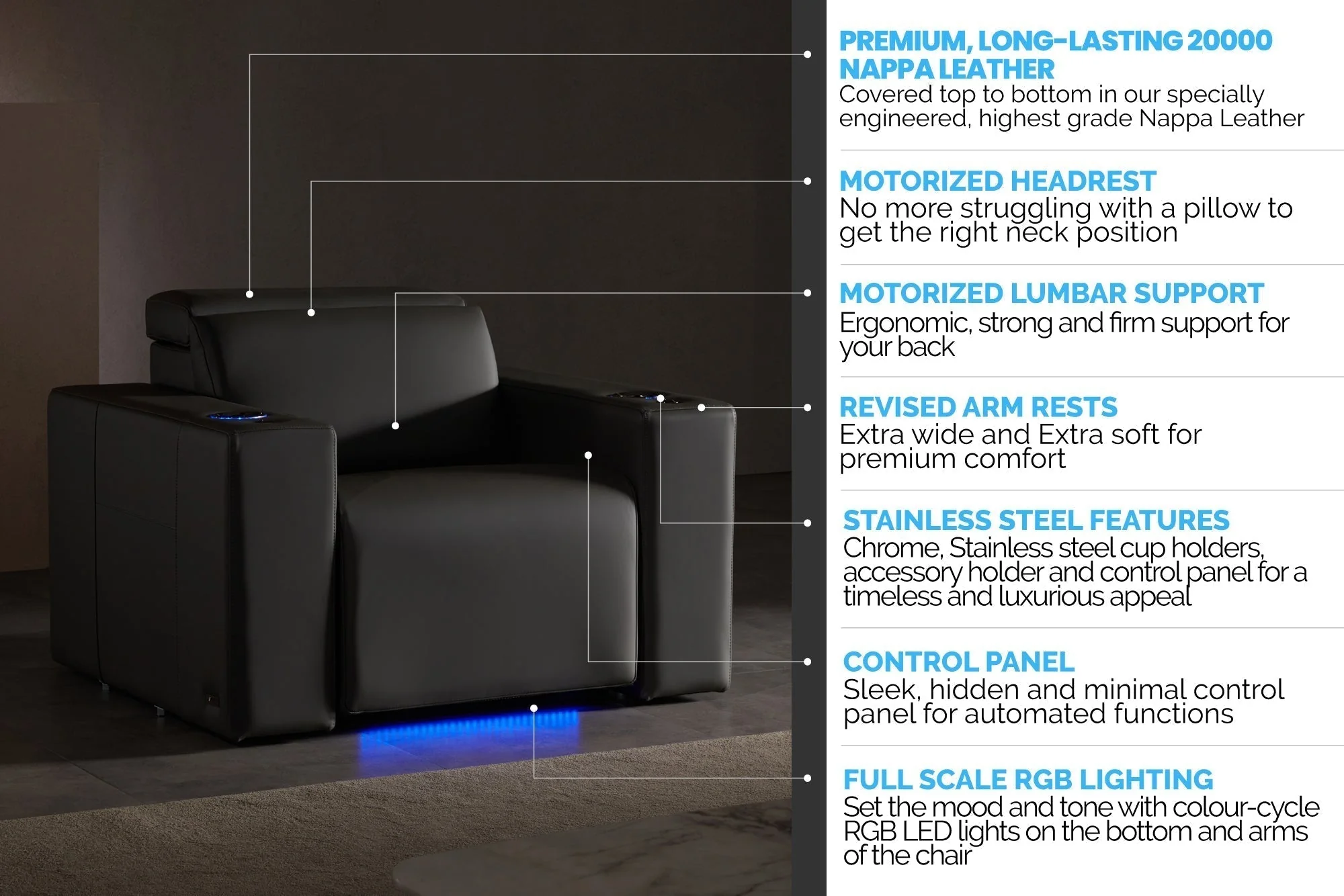 Barcelona Grand Ultimate Home Theater Lounge - Image 12