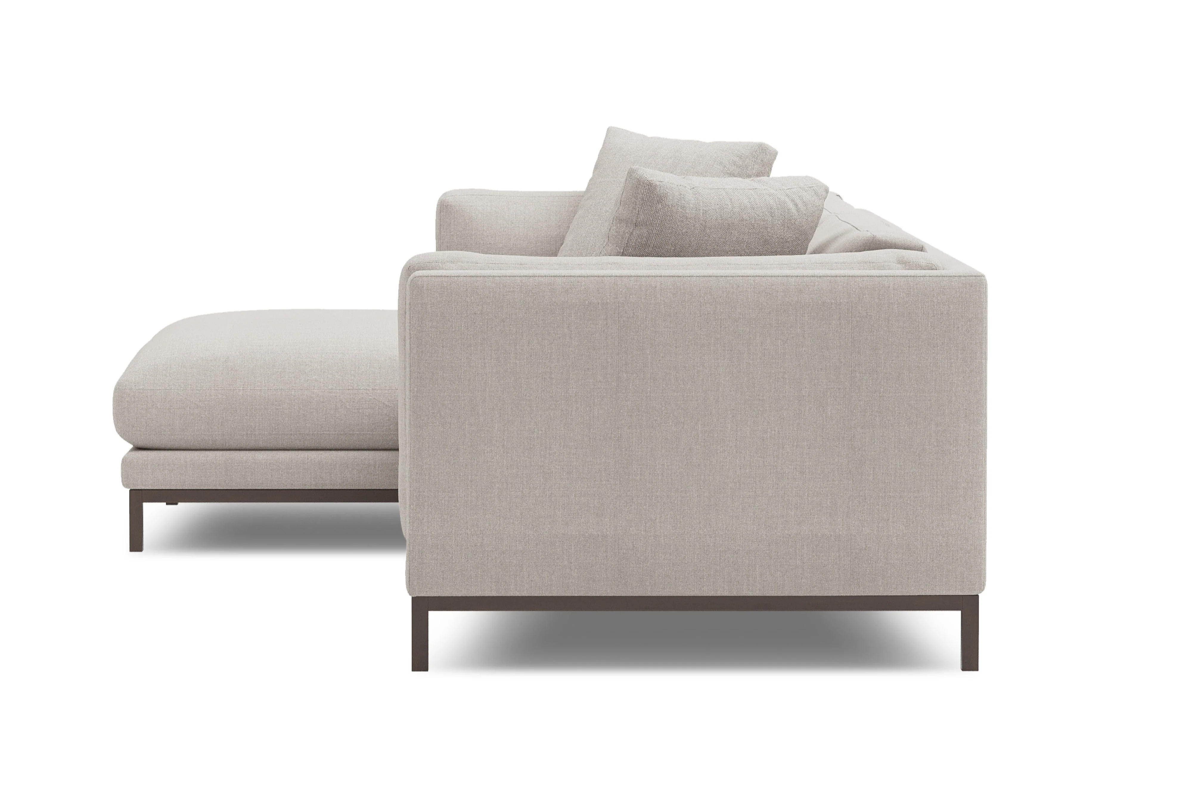 Bergen Fabric Sectional Lounge - Image 11