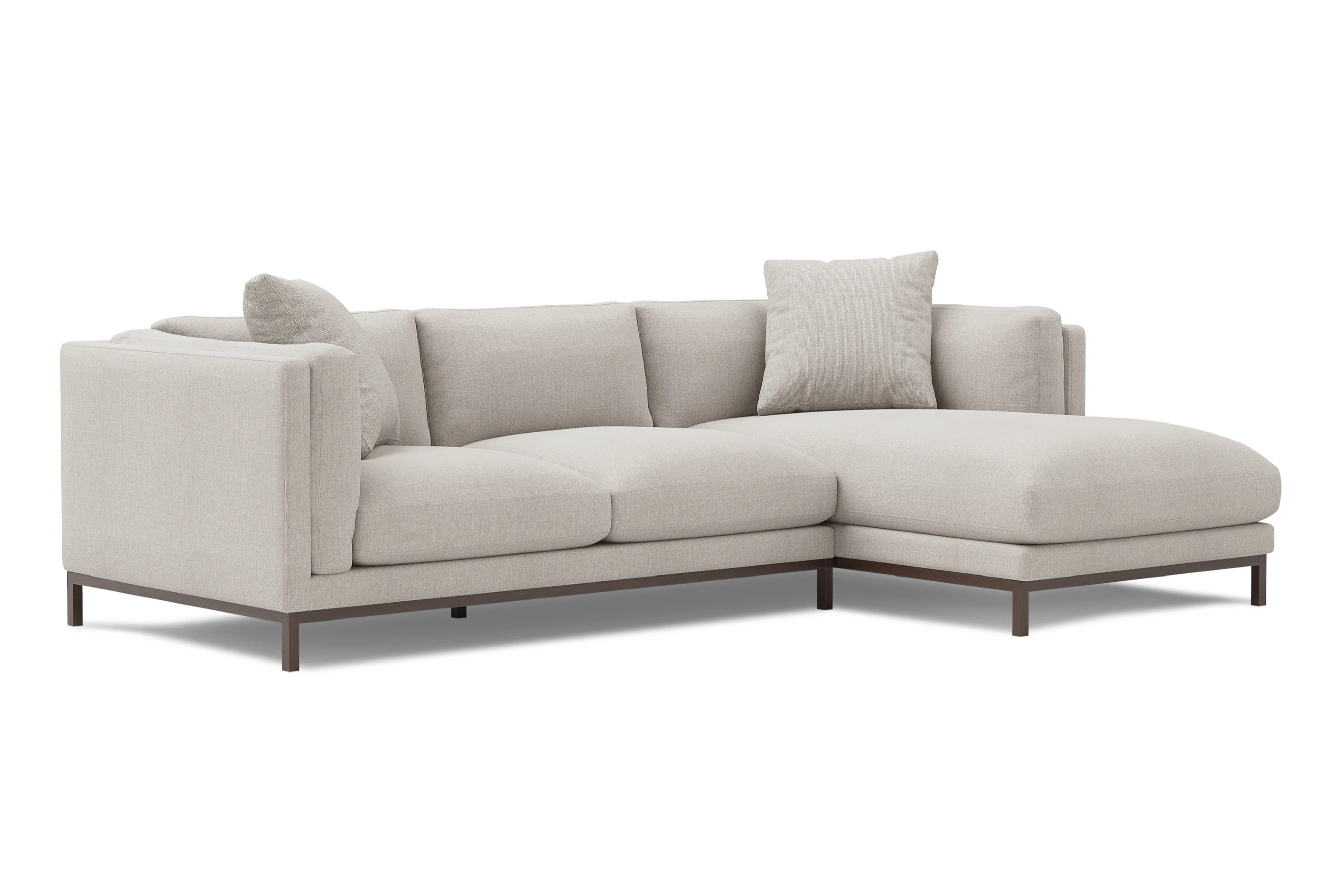 Bergen Fabric Sectional Lounge - Image 13