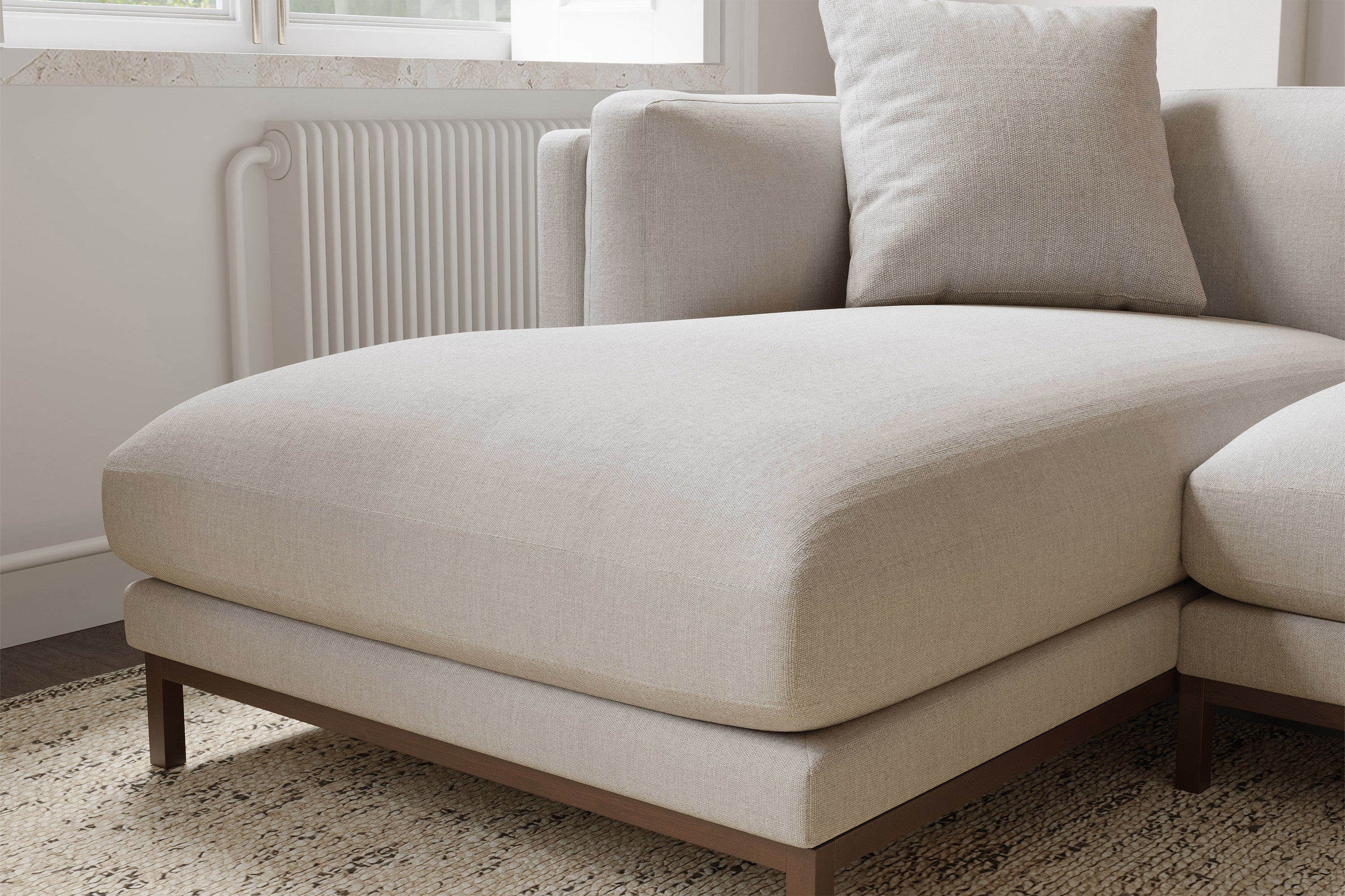 Bergen Fabric Sectional Lounge - Image 6